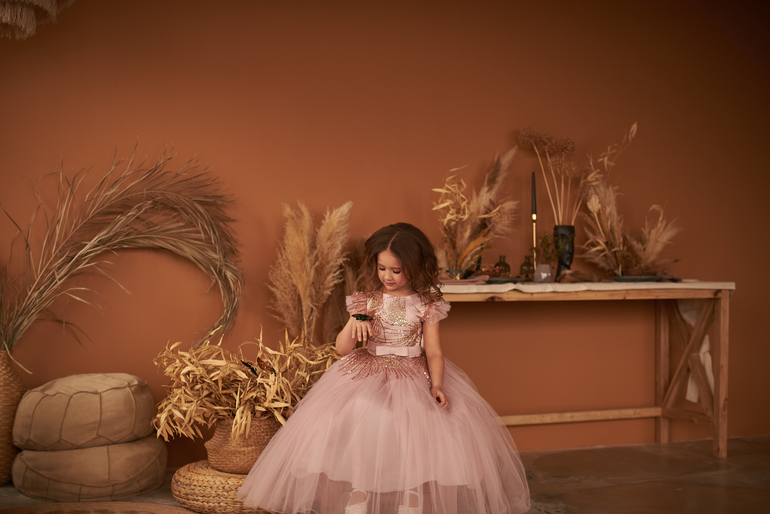 Фотопроет для детей с живыми бабочками в Красноярске. Фотограф в Красноярске Шепелева Мария