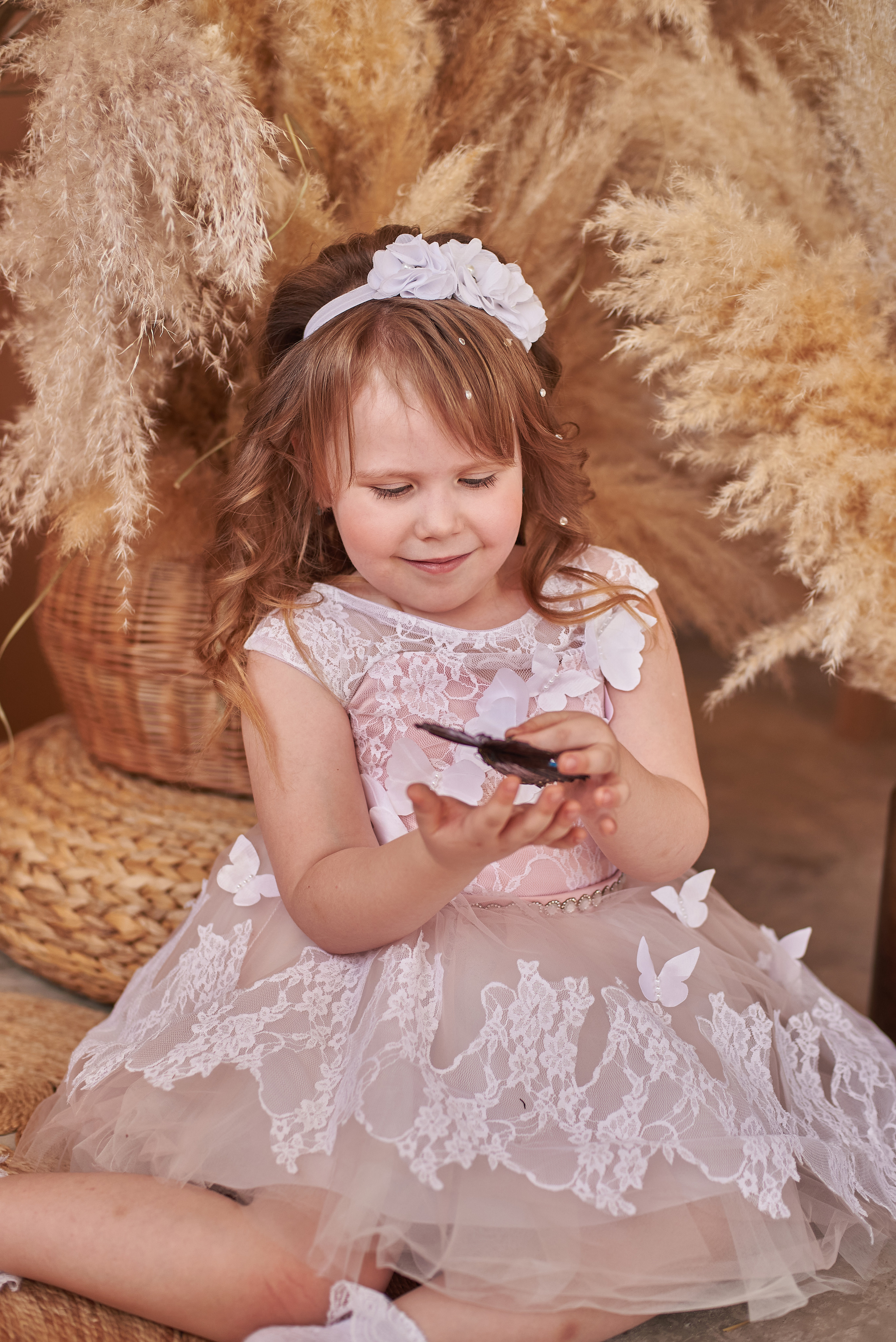 Фотопроет для детей с живыми бабочками в Красноярске. Фотограф в Красноярске Шепелева Мария