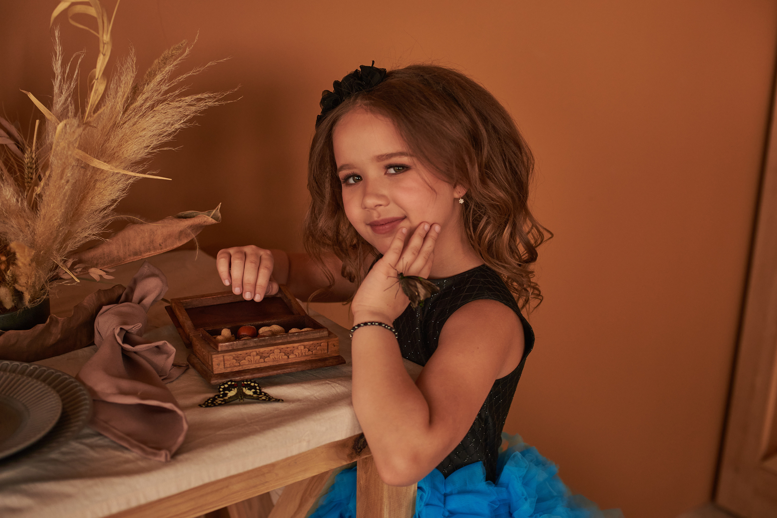 Фотопроет для детей с живыми бабочками в Красноярске. Фотограф в Красноярске Шепелева Мария