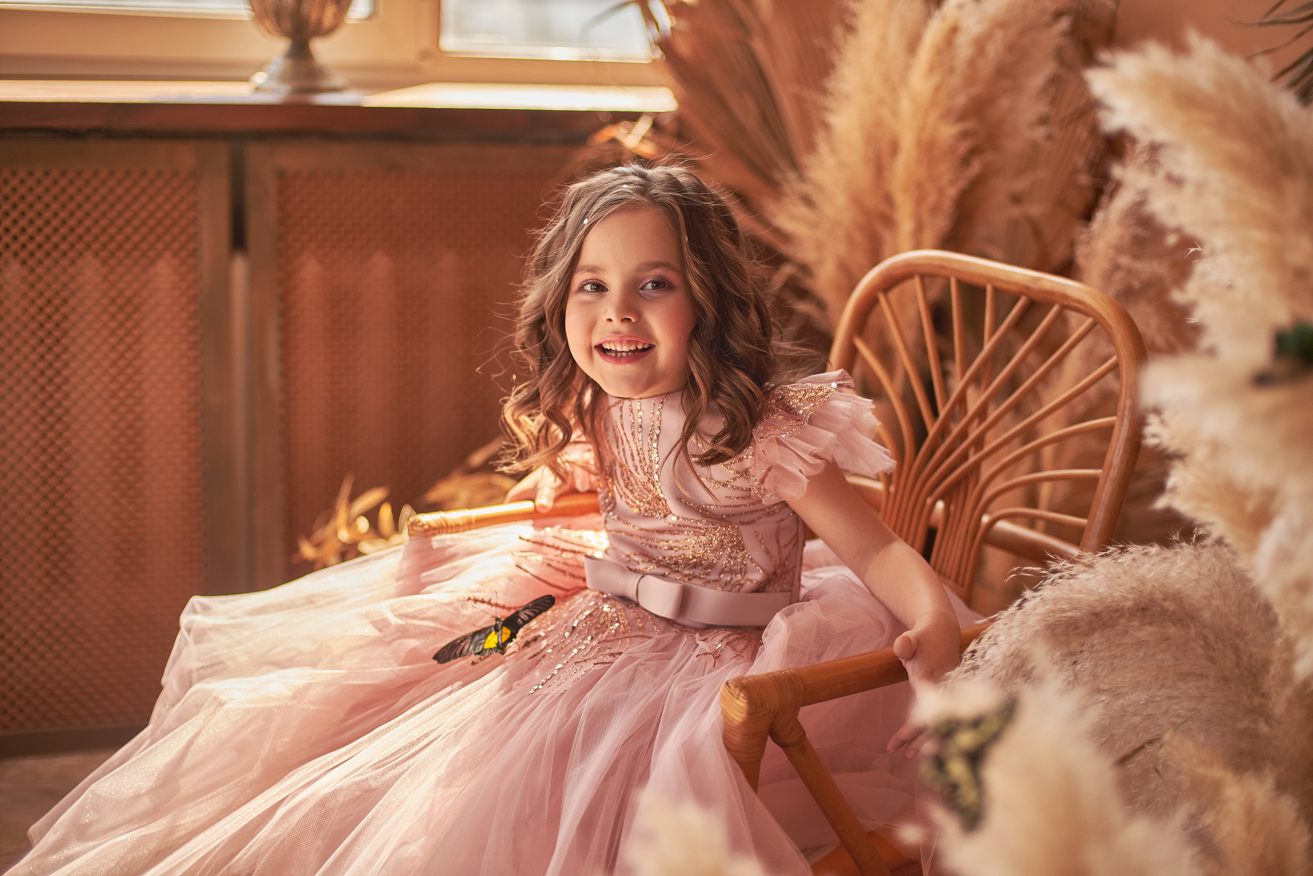 Фотопроет для детей с живыми бабочками в Красноярске. Фотограф в Красноярске Шепелева Мария