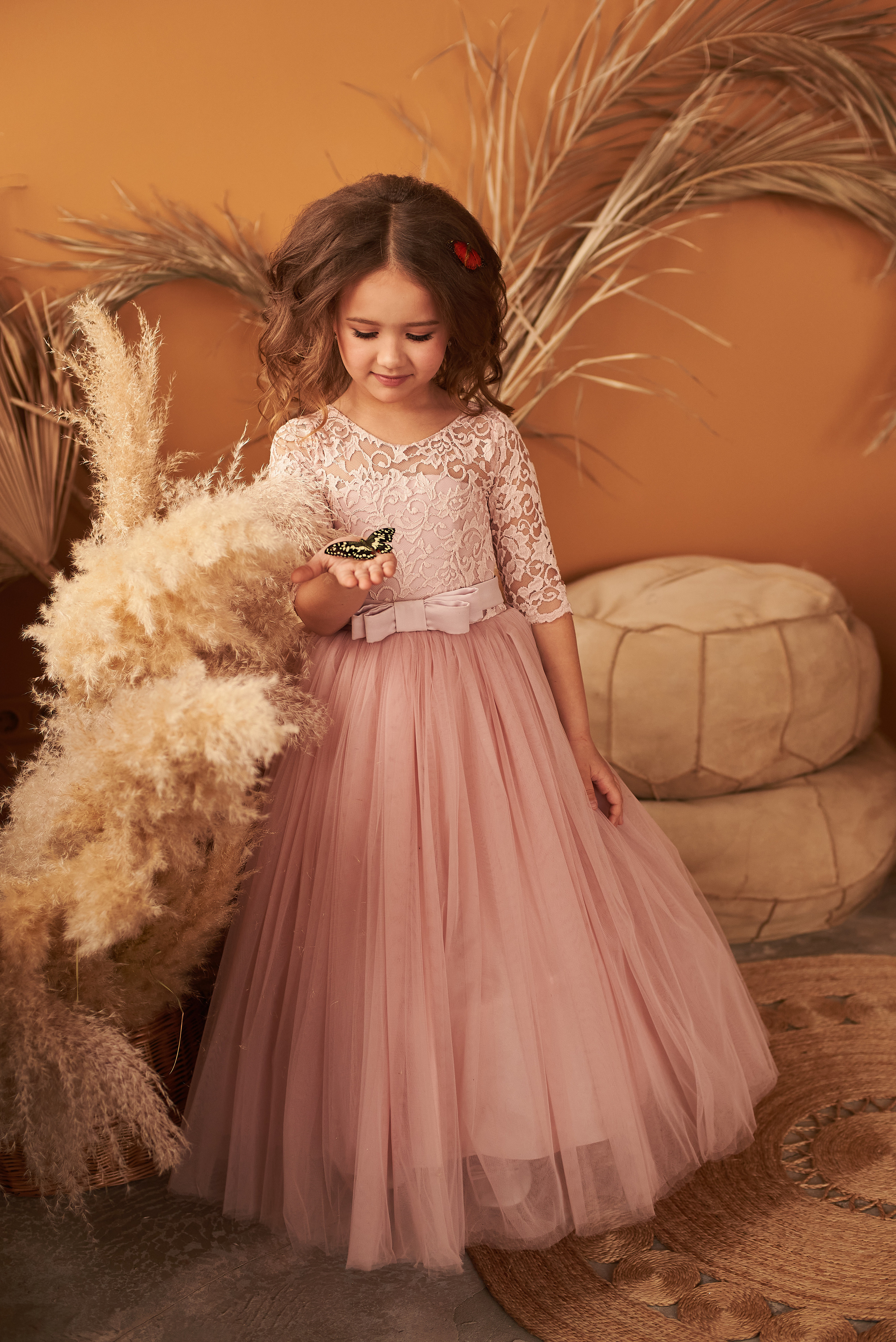 Фотопроет для детей с живыми бабочками в Красноярске. Фотограф в Красноярске Шепелева Мария