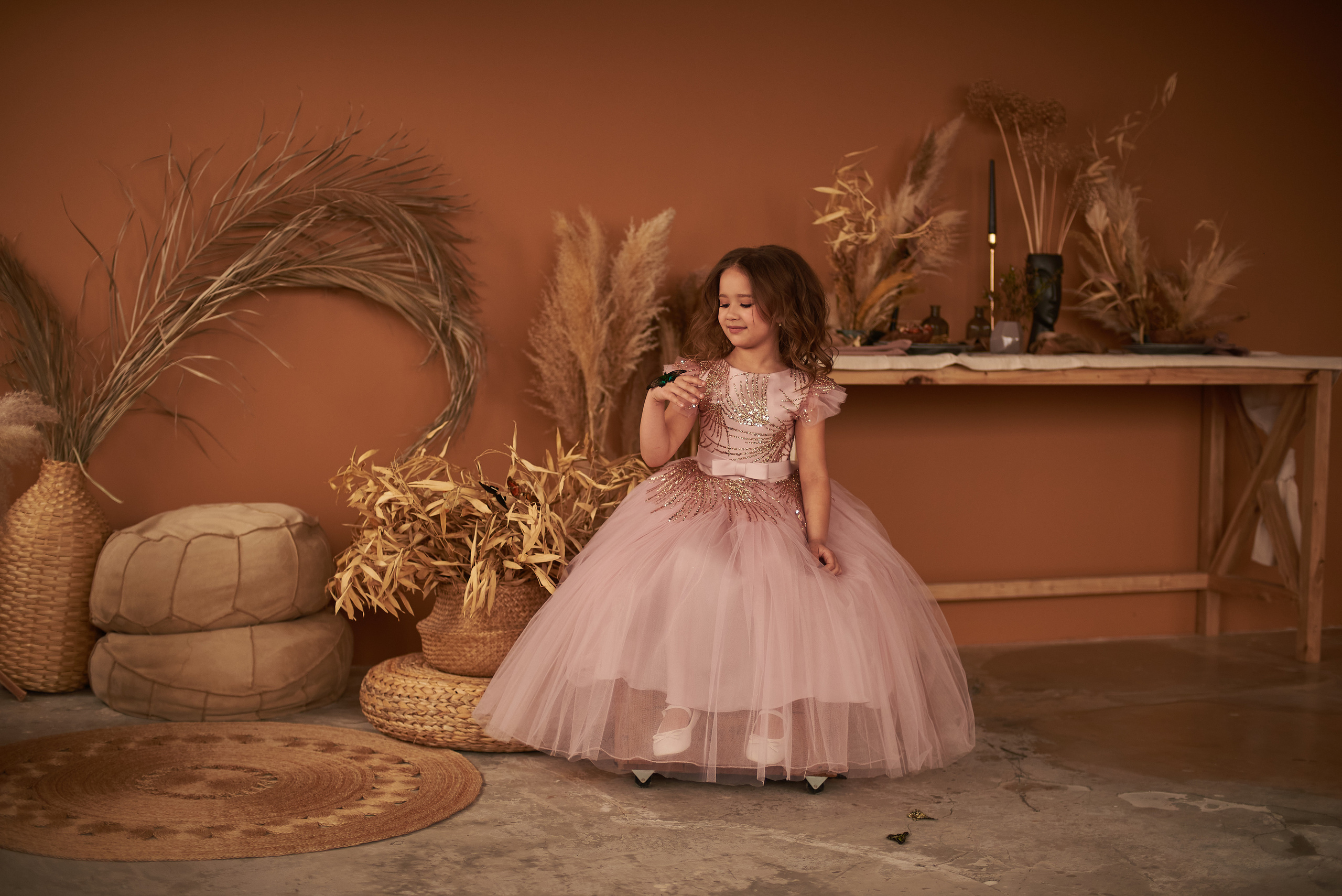 Фотопроет для детей с живыми бабочками в Красноярске. Фотограф в Красноярске Шепелева Мария