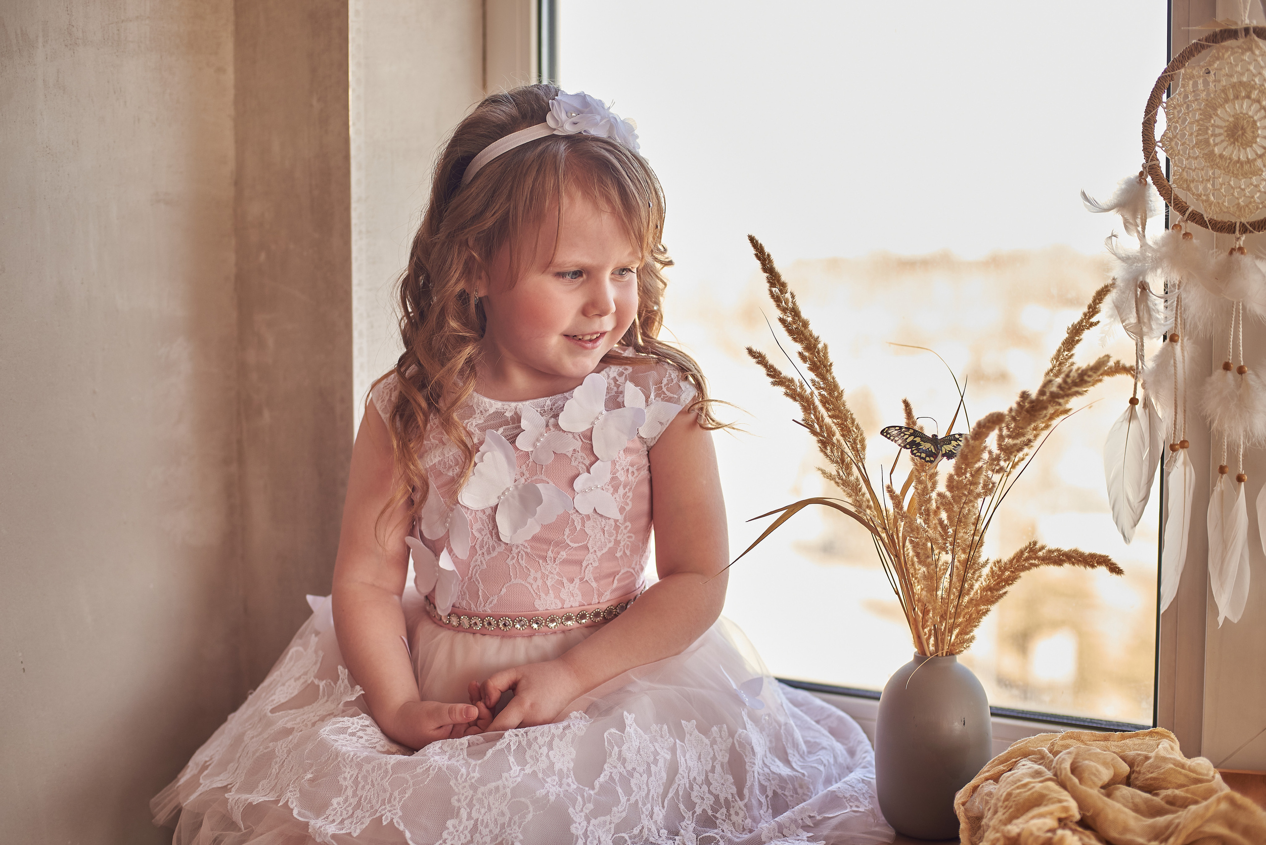 Фотопроет для детей с живыми бабочками в Красноярске. Фотограф в Красноярске Шепелева Мария