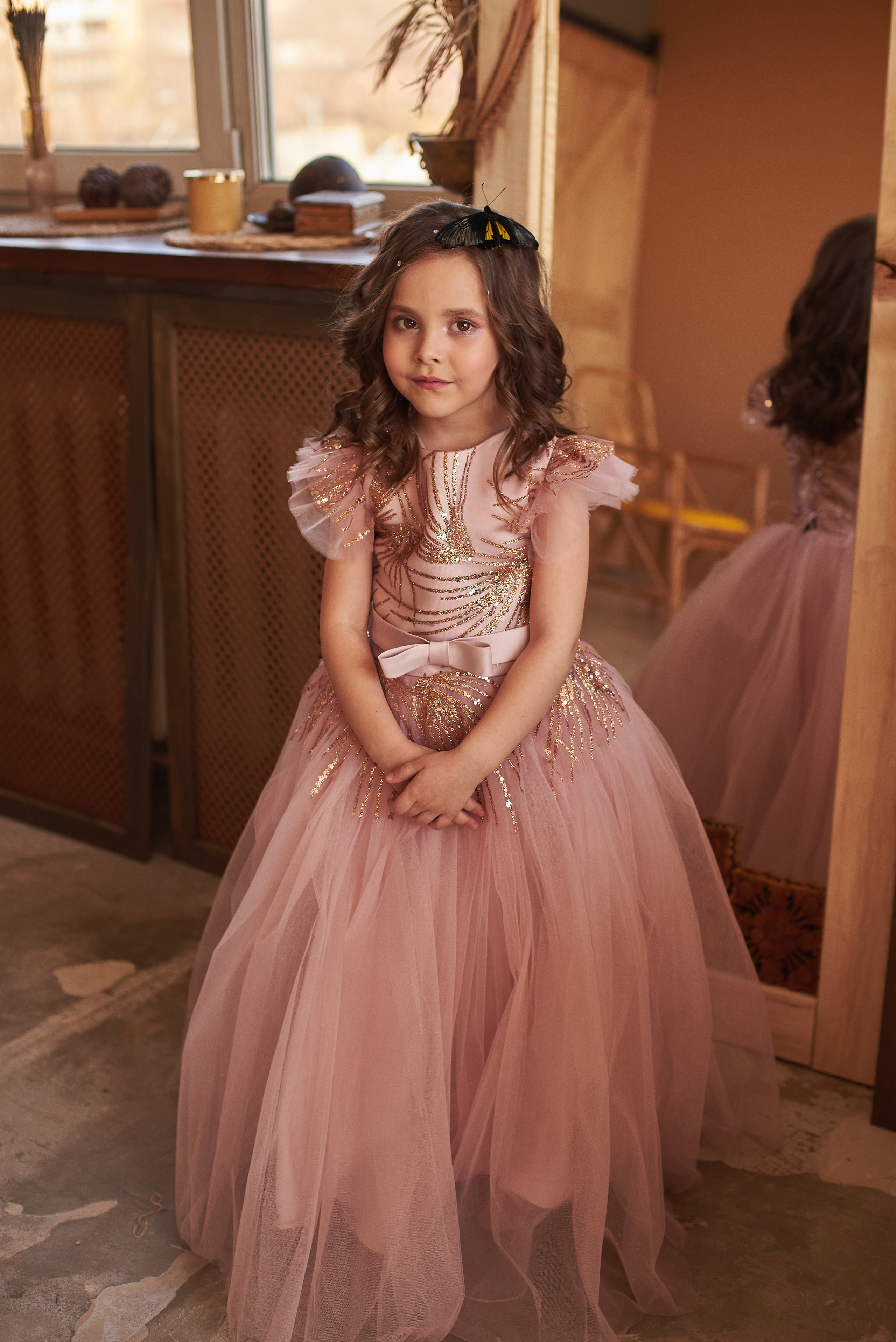 Фотопроет для детей с живыми бабочками в Красноярске. Фотограф в Красноярске Шепелева Мария