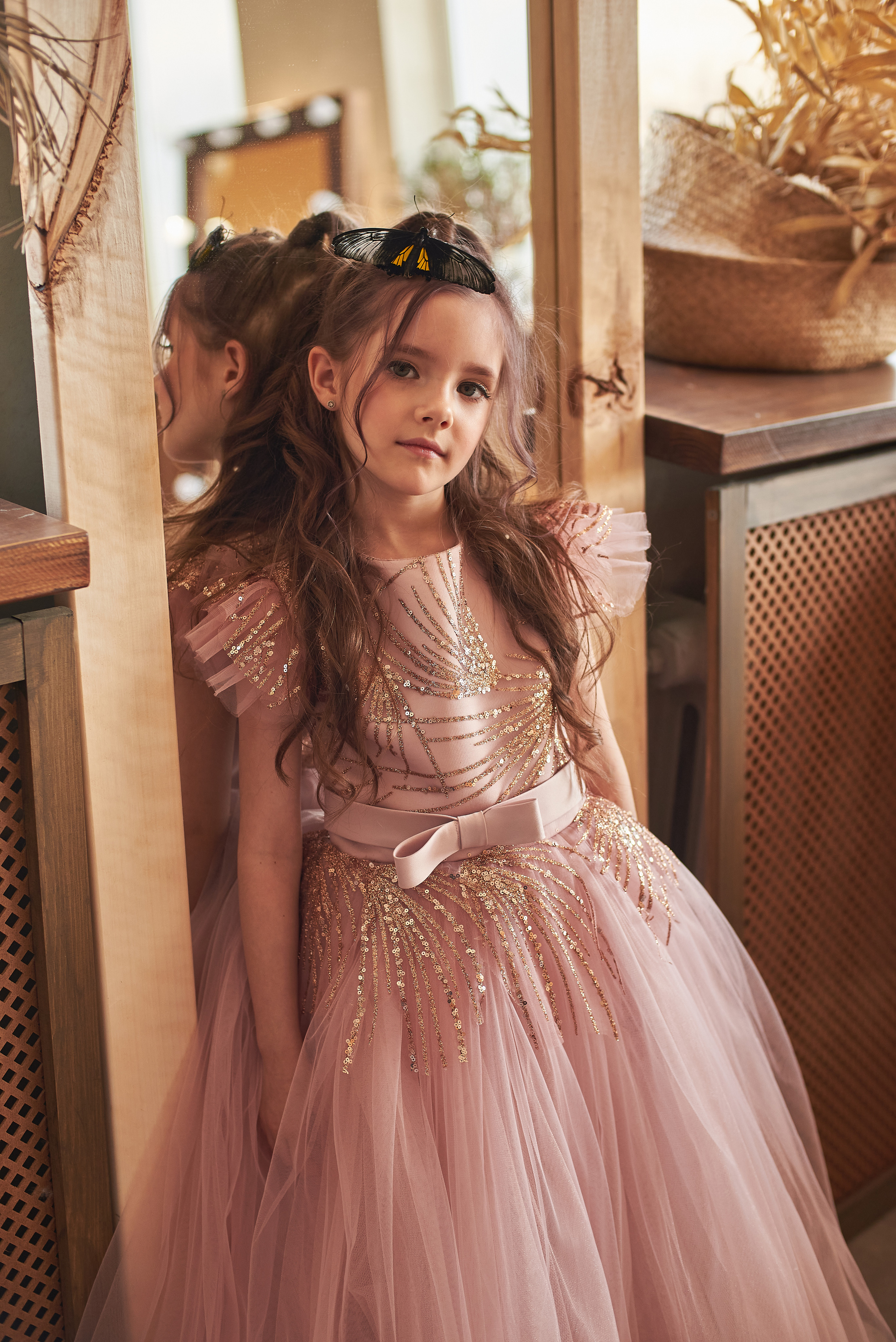 Фотопроет для детей с живыми бабочками в Красноярске. Фотограф в Красноярске Шепелева Мария