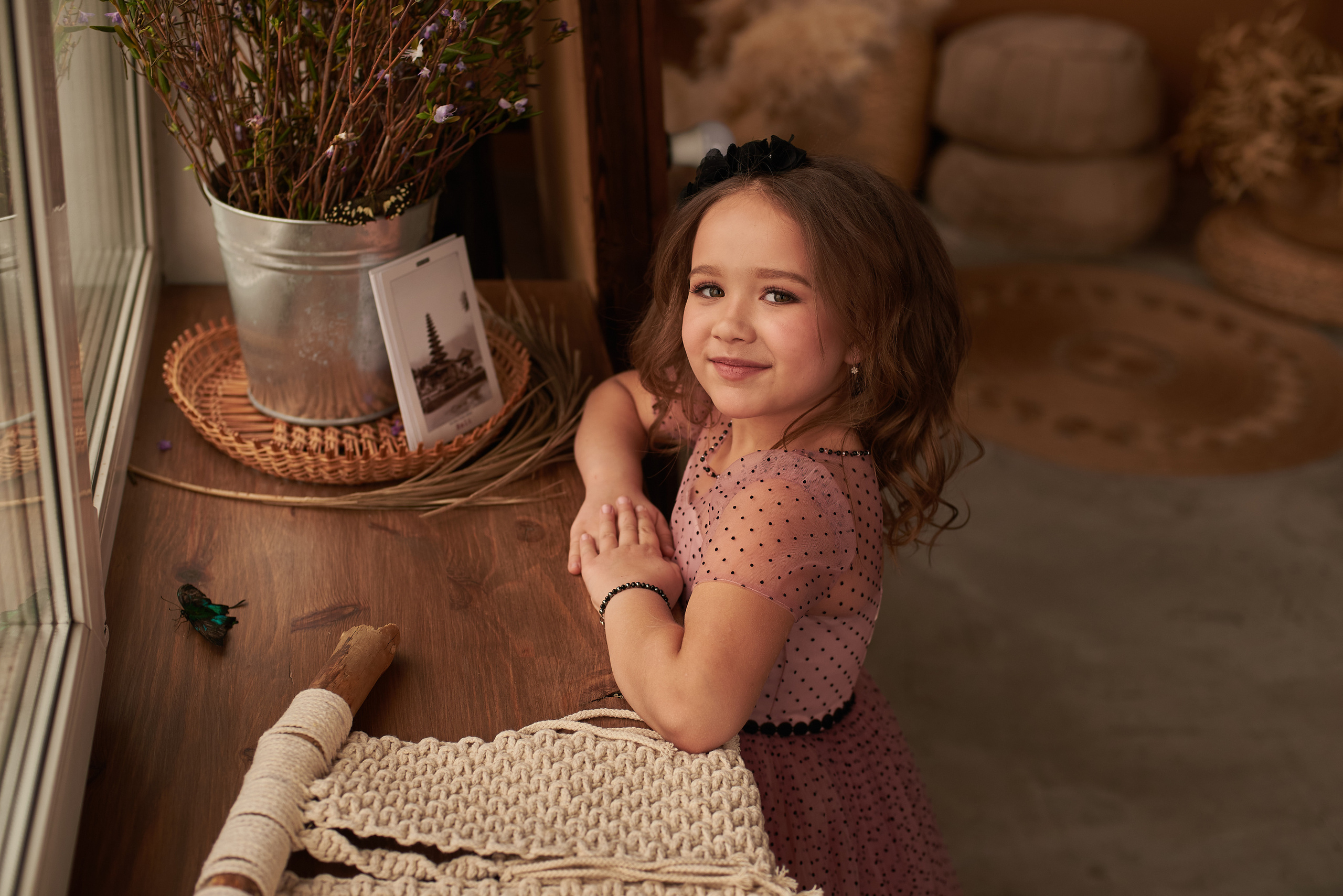 Фотопроет для детей с живыми бабочками в Красноярске. Фотограф в Красноярске Шепелева Мария