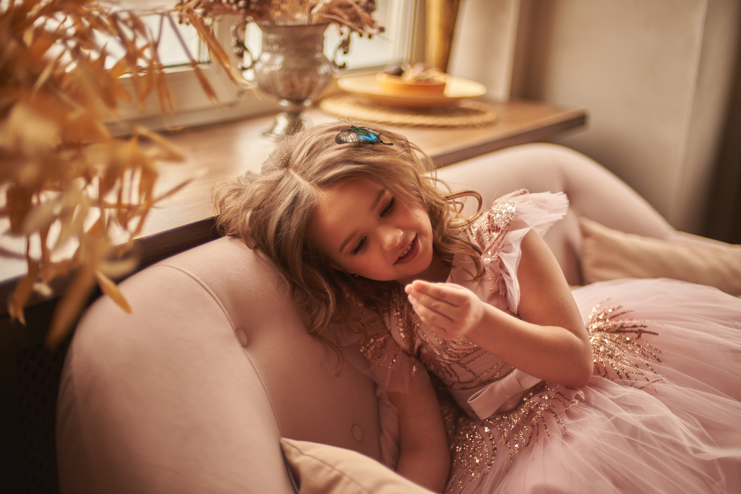 Фотопроет для детей с живыми бабочками в Красноярске. Фотограф в Красноярске Шепелева Мария