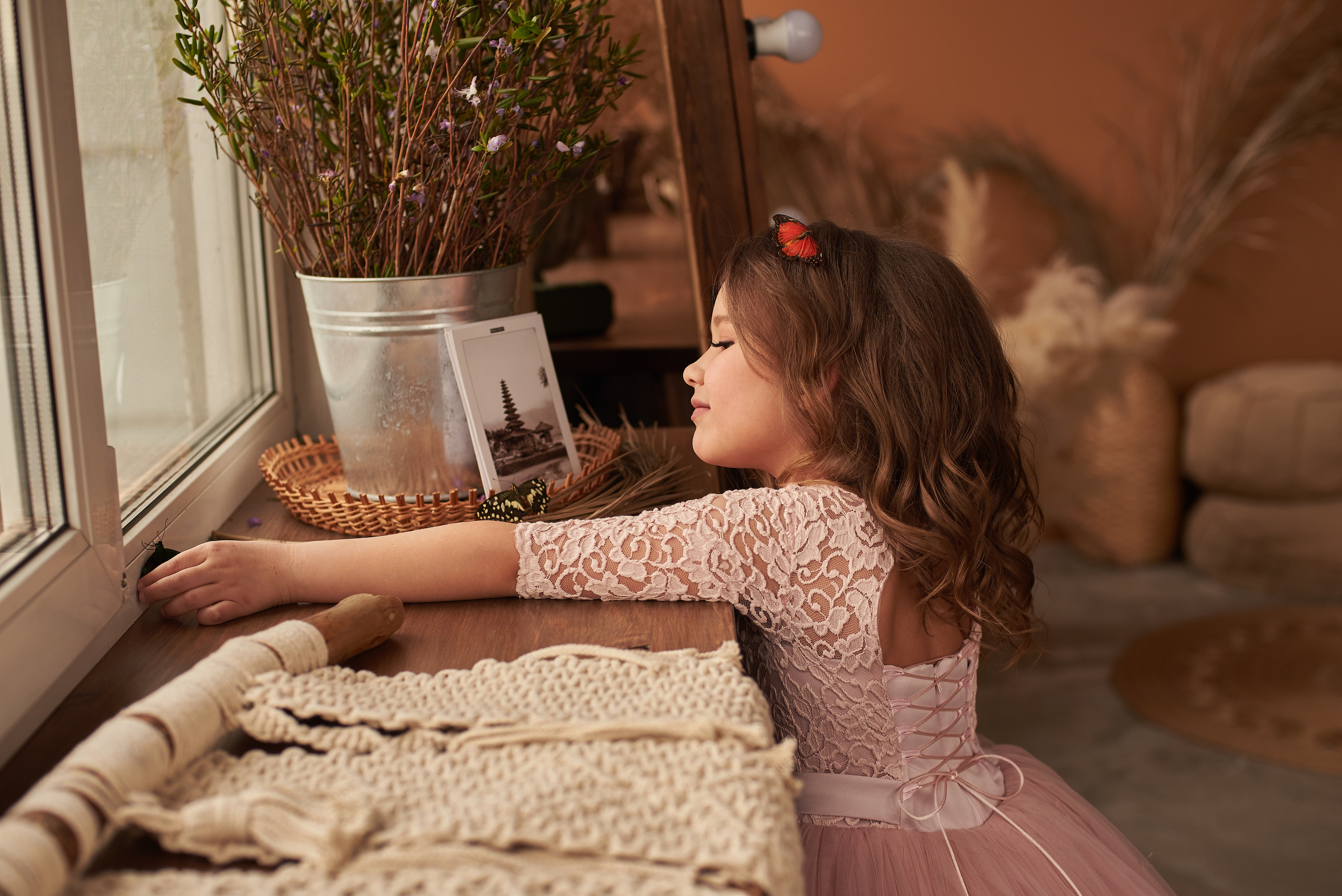 Фотопроет для детей с живыми бабочками в Красноярске. Фотограф в Красноярске Шепелева Мария