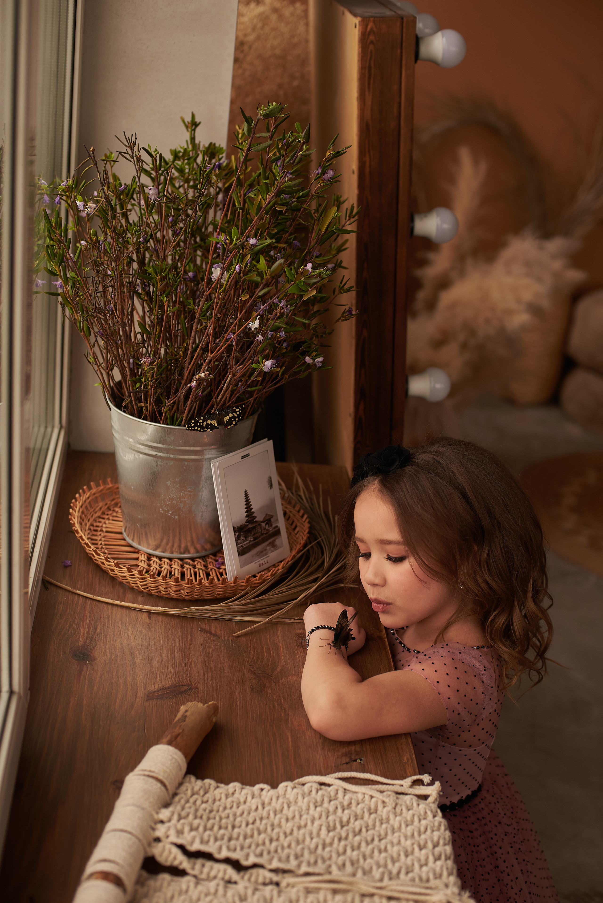 Фотопроет для детей с живыми бабочками в Красноярске. Фотограф в Красноярске Шепелева Мария