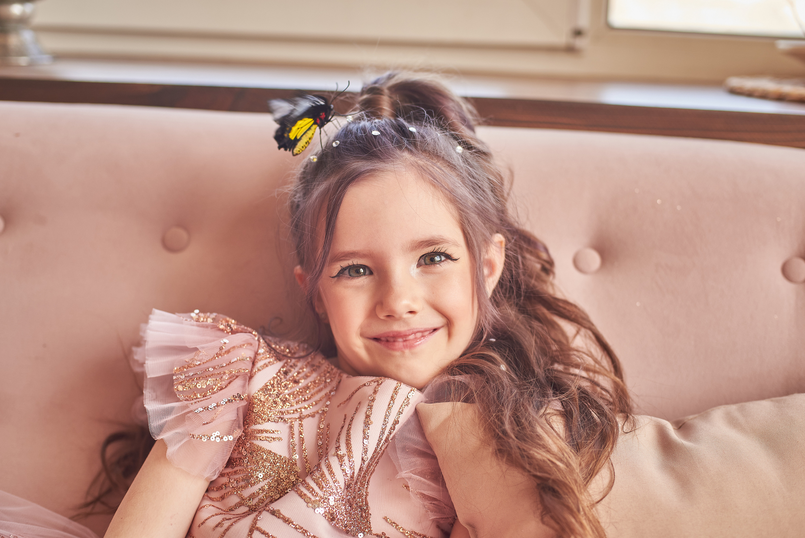 Фотопроет для детей с живыми бабочками в Красноярске. Фотограф в Красноярске Шепелева Мария