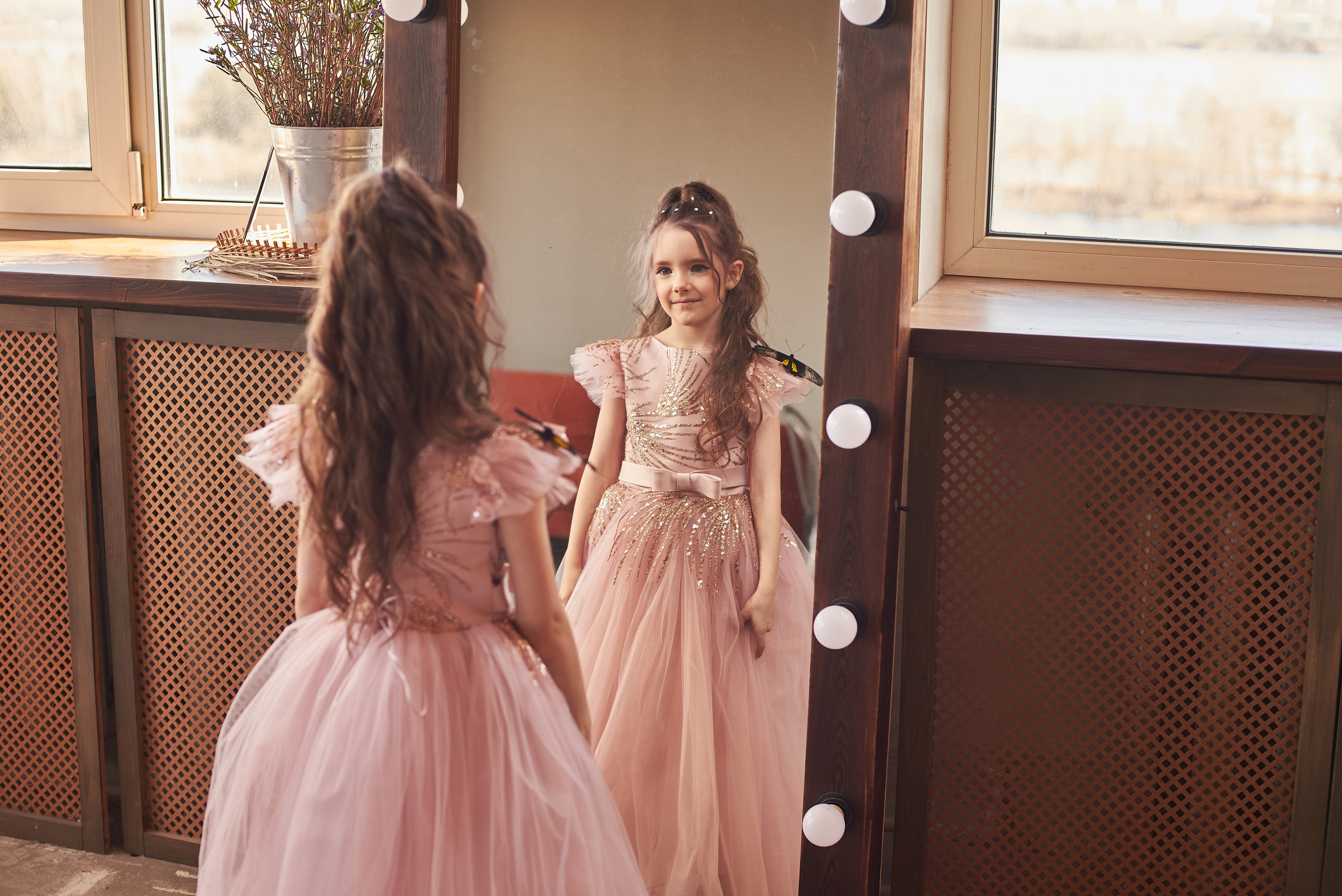 Фотопроет для детей с живыми бабочками в Красноярске. Фотограф в Красноярске Шепелева Мария