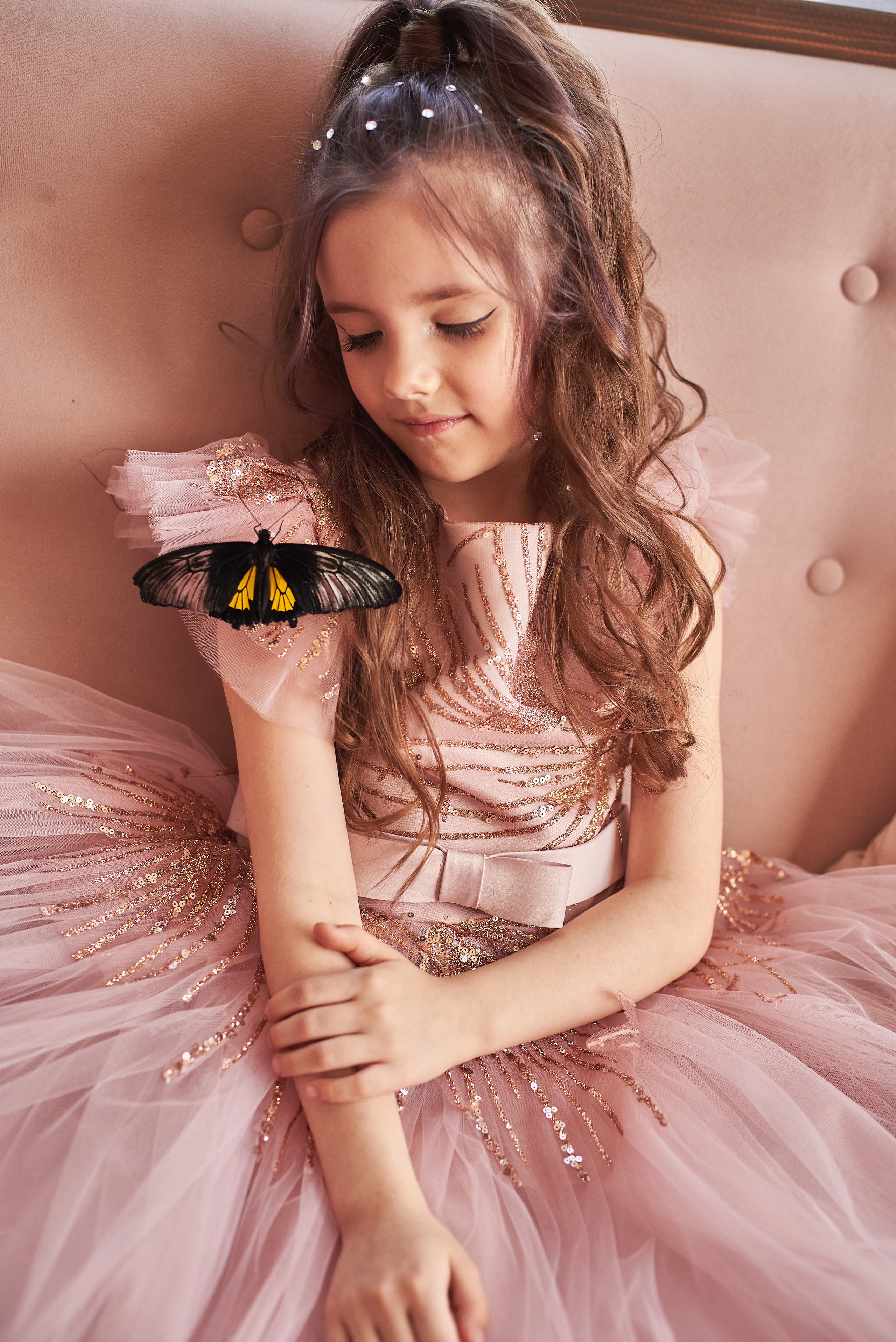 Фотопроет для детей с живыми бабочками в Красноярске. Фотограф в Красноярске Шепелева Мария