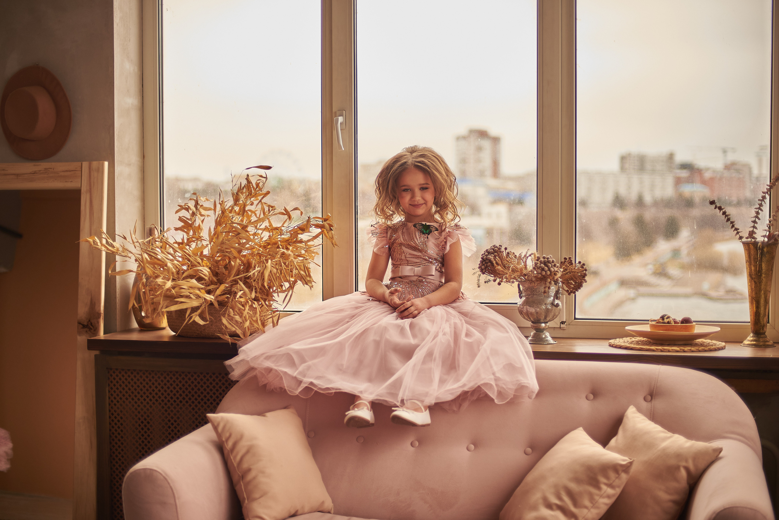 Фотопроет для детей с живыми бабочками в Красноярске. Фотограф в Красноярске Шепелева Мария