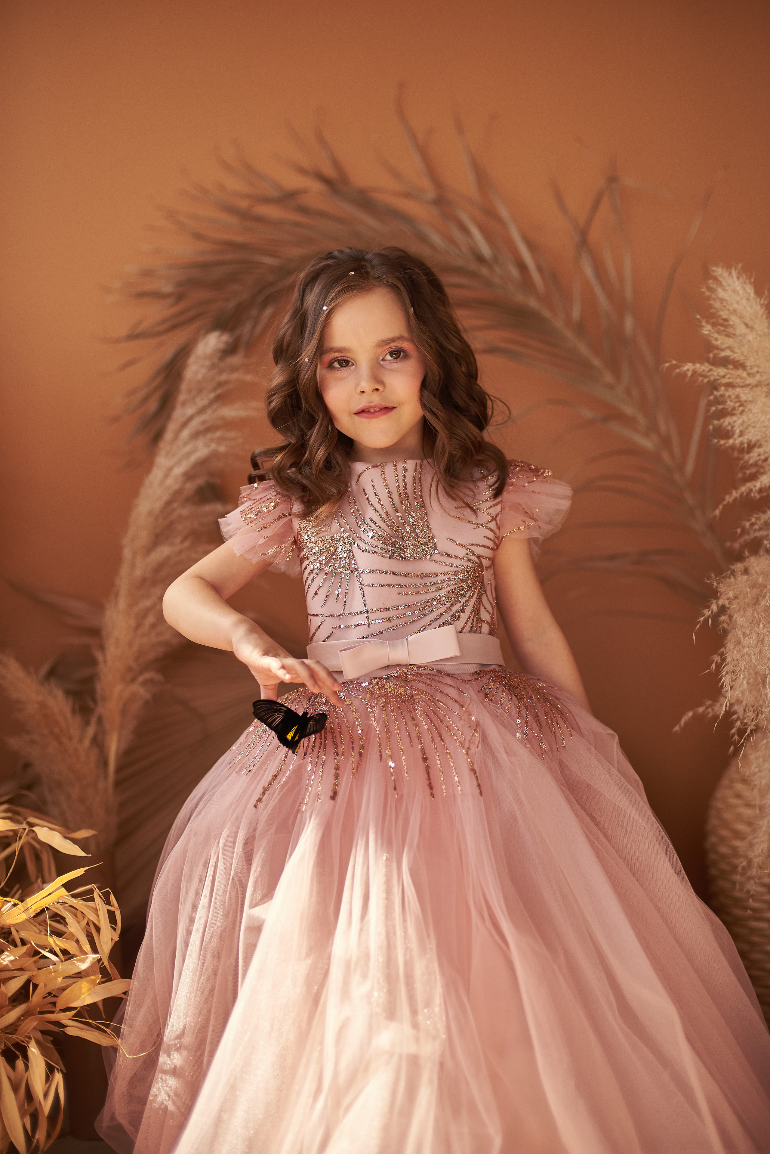 Фотопроет для детей с живыми бабочками в Красноярске. Фотограф в Красноярске Шепелева Мария