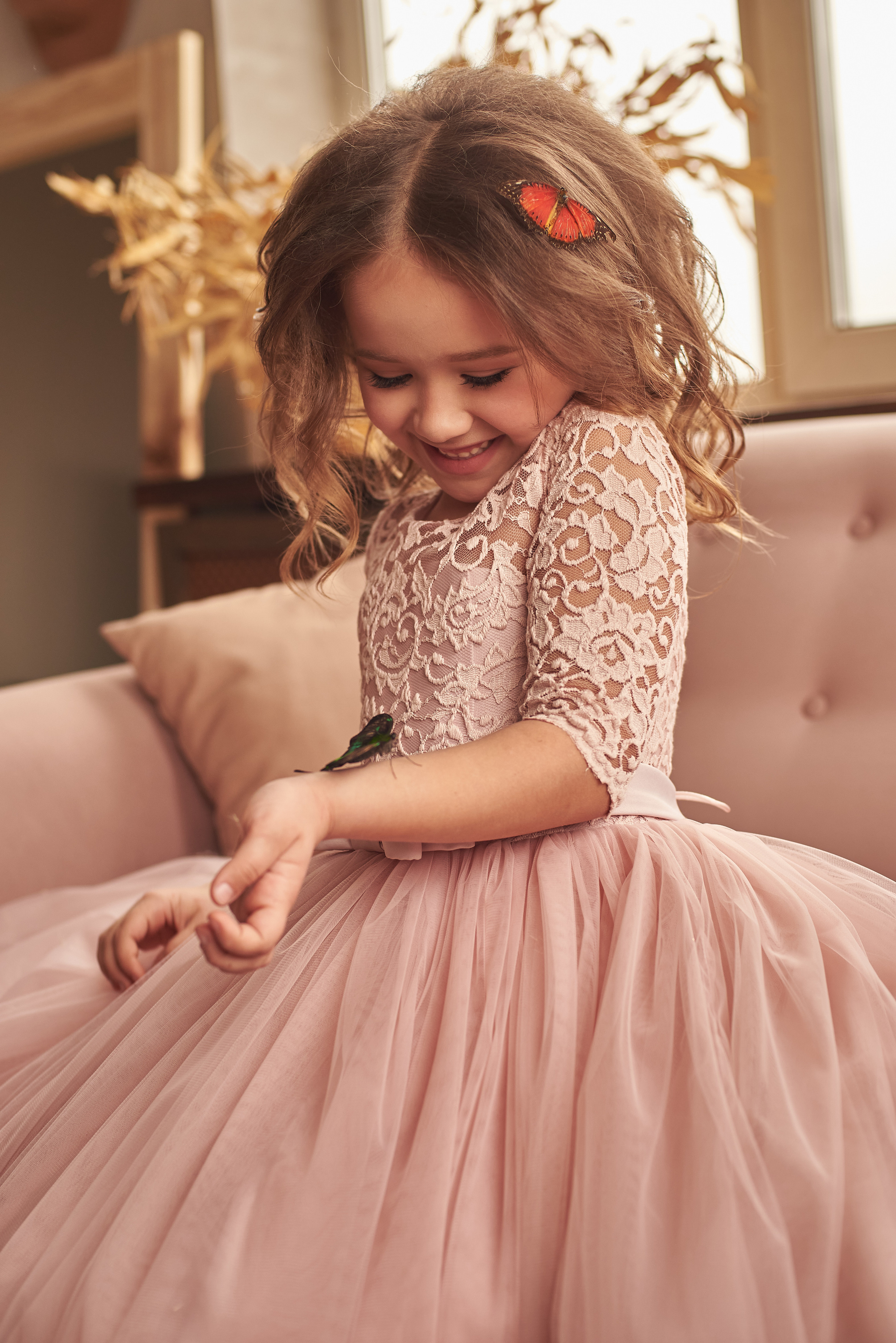 Фотопроет для детей с живыми бабочками в Красноярске. Фотограф в Красноярске Шепелева Мария