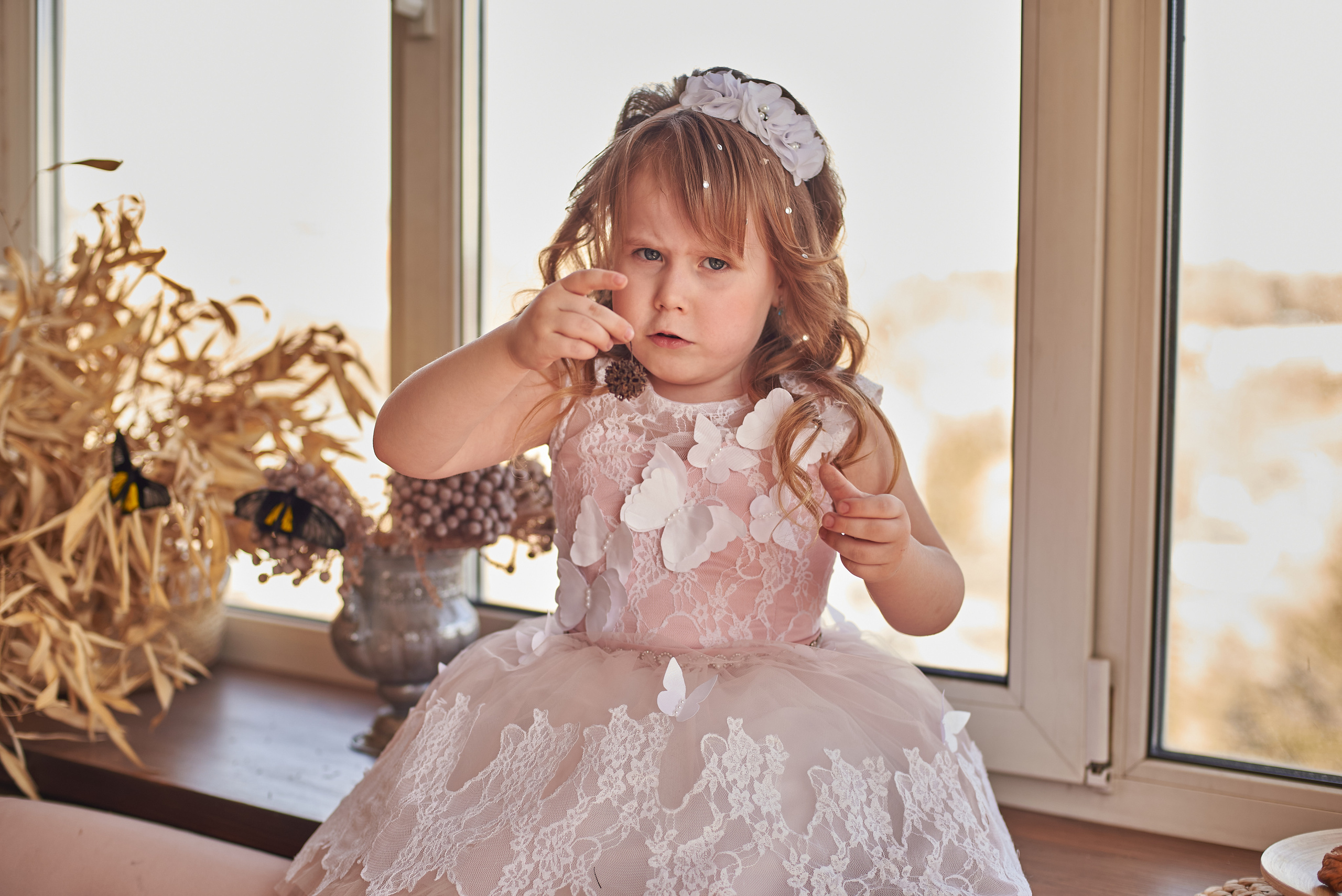 Фотопроет для детей с живыми бабочками в Красноярске. Фотограф в Красноярске Шепелева Мария