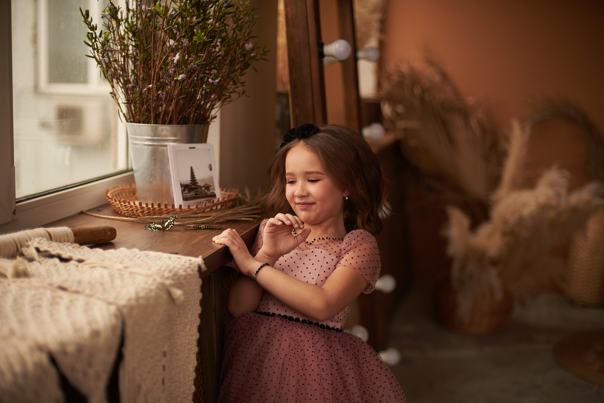 Фотопроет для детей с живыми бабочками в Красноярске. Фотограф в Красноярске Шепелева Мария