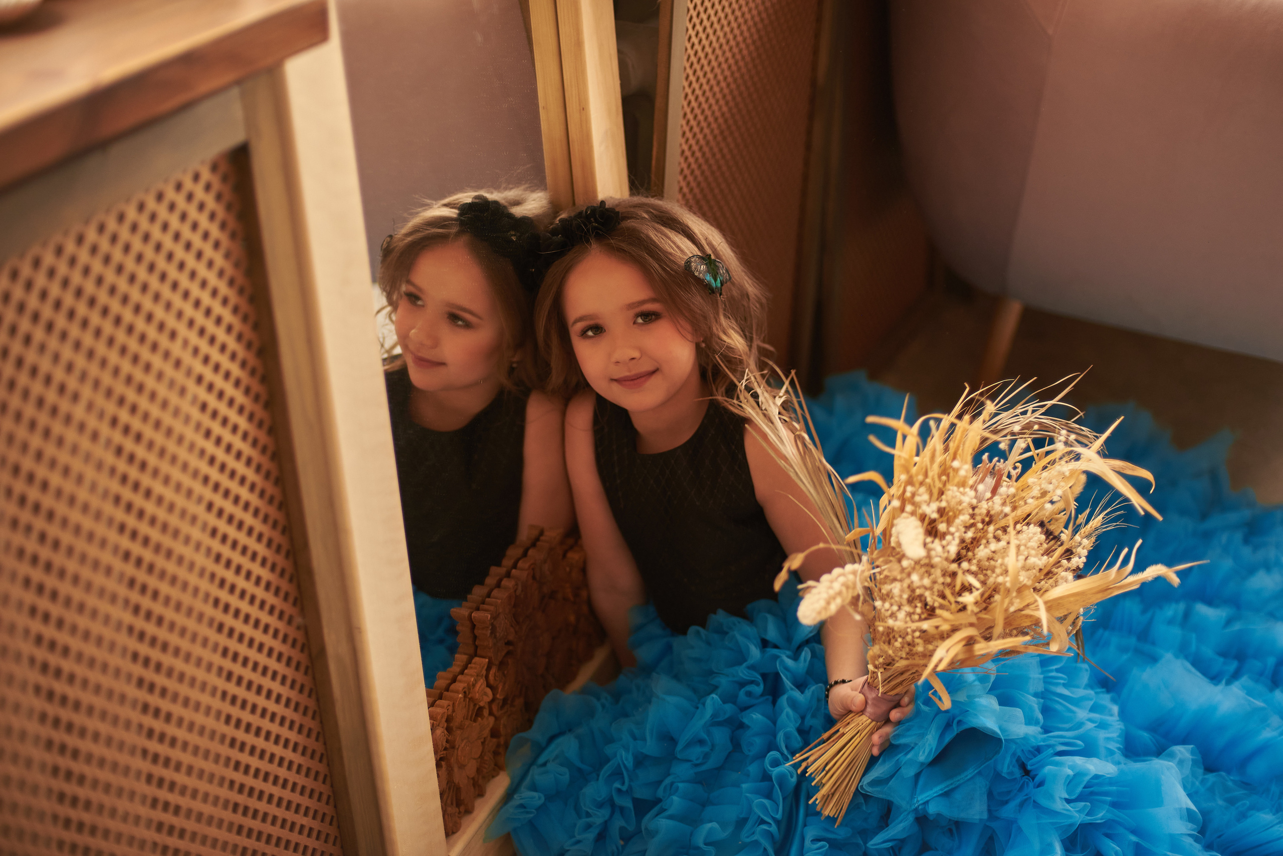 Фотопроет для детей с живыми бабочками в Красноярске. Фотограф в Красноярске Шепелева Мария