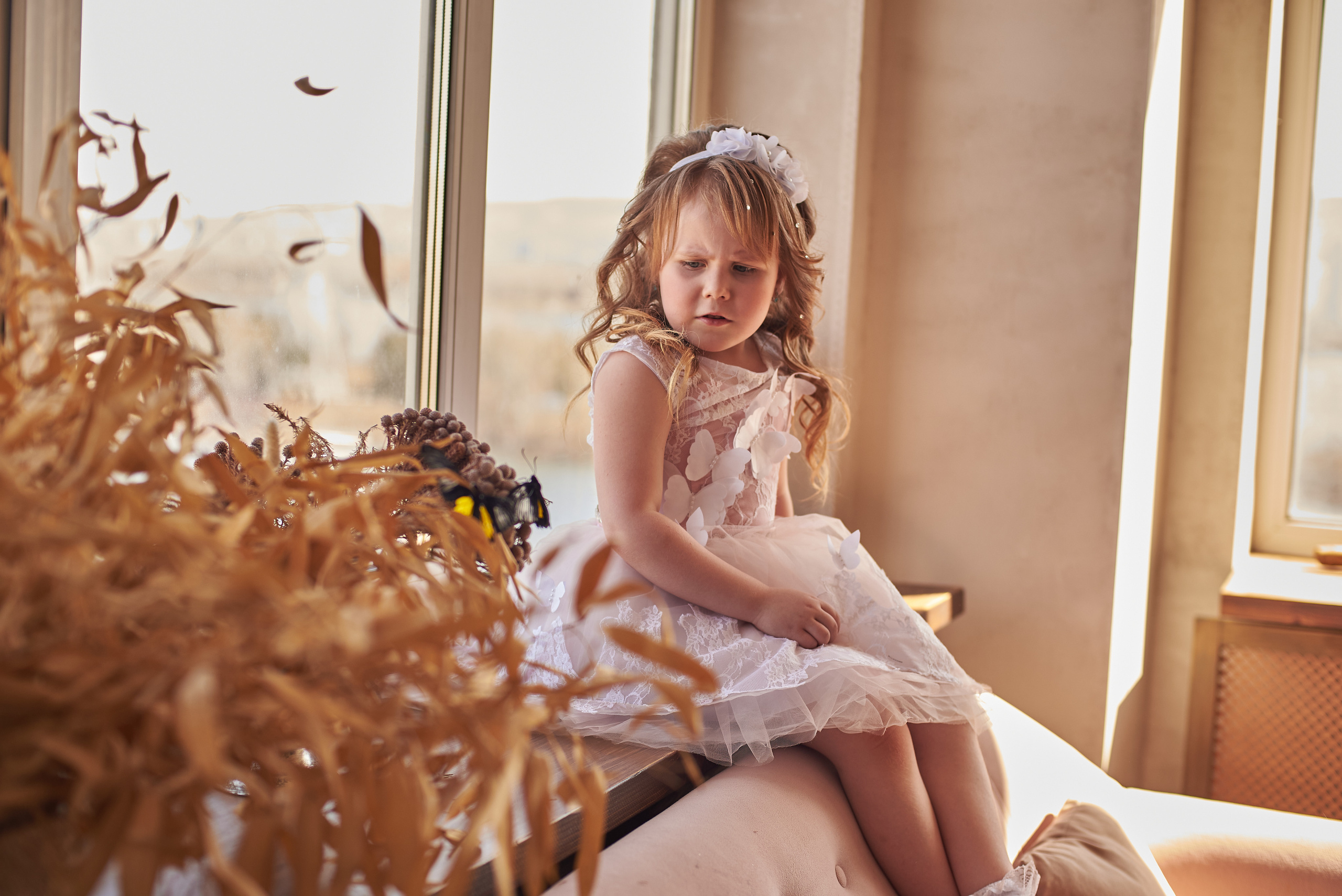 Фотопроет для детей с живыми бабочками в Красноярске. Фотограф в Красноярске Шепелева Мария