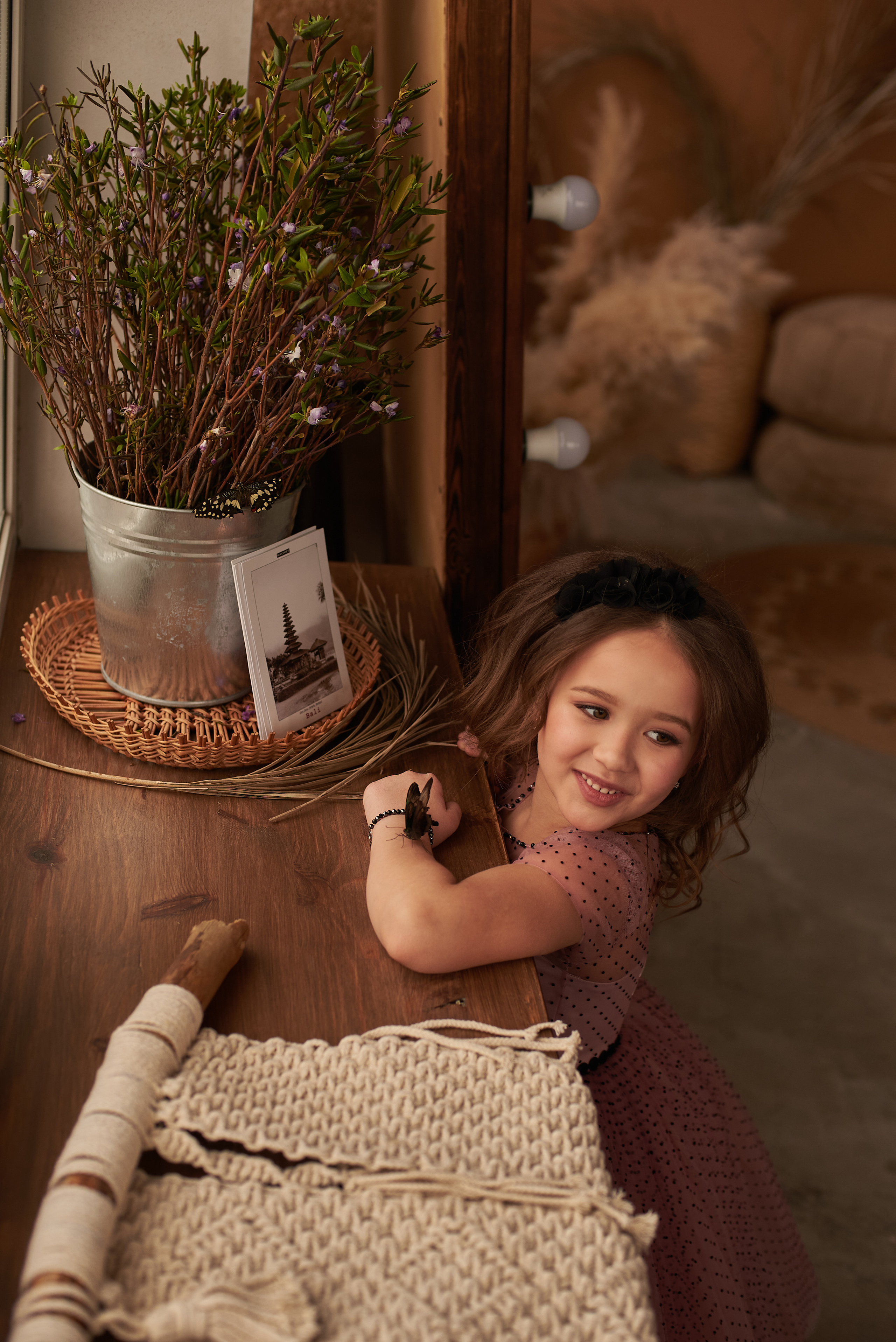 Фотопроет для детей с живыми бабочками в Красноярске. Фотограф в Красноярске Шепелева Мария