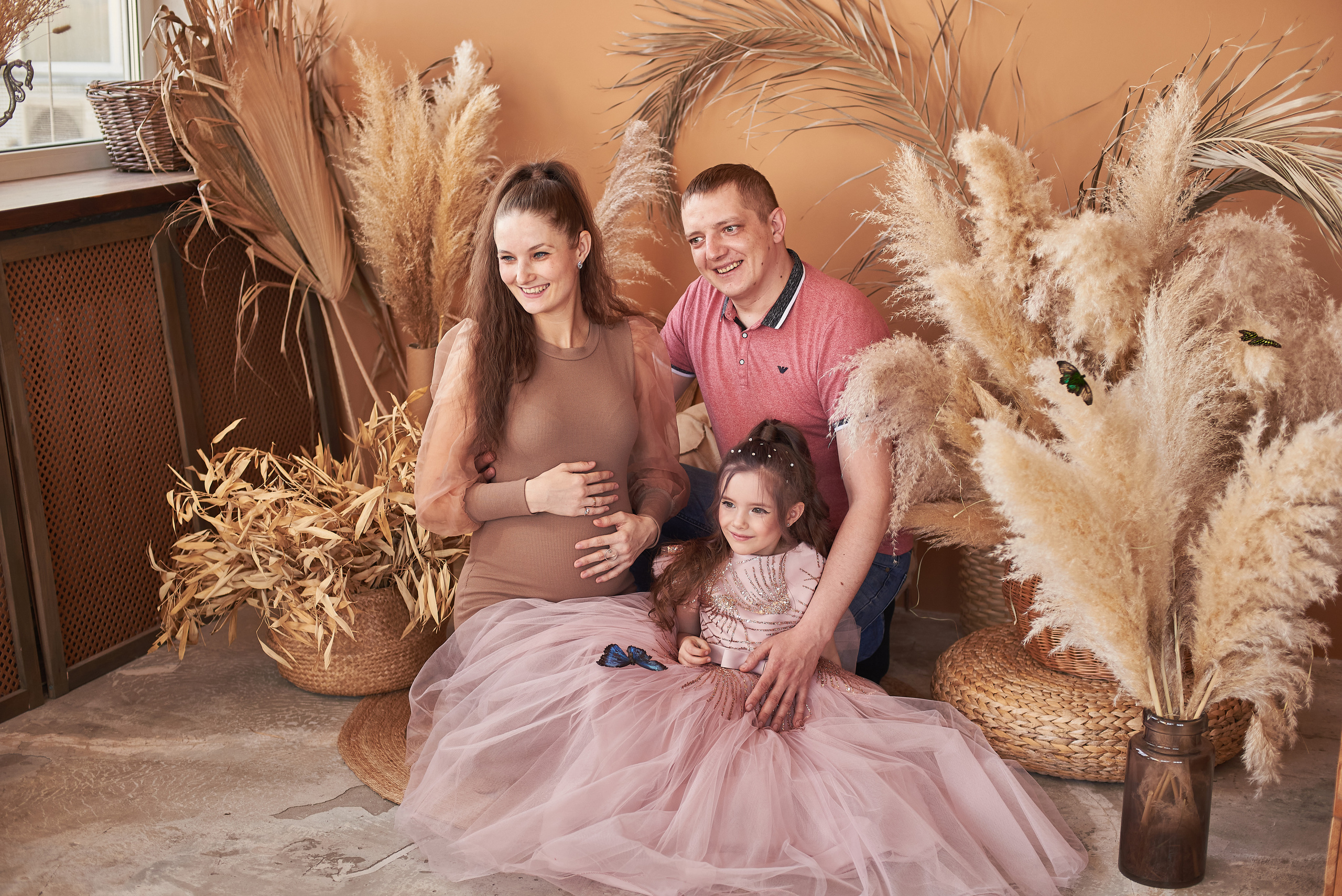 Фотопроет для детей с живыми бабочками в Красноярске. Фотограф в Красноярске Шепелева Мария