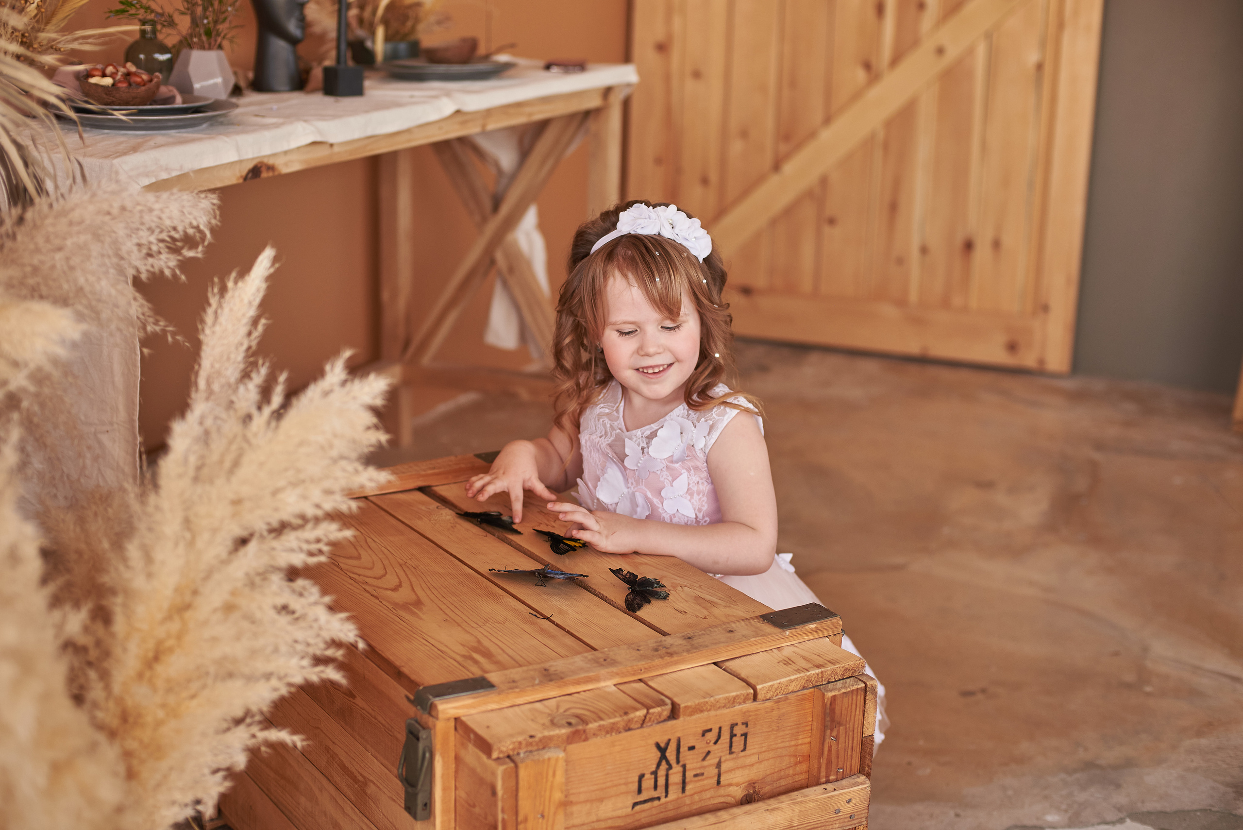 Фотопроет для детей с живыми бабочками в Красноярске. Фотограф в Красноярске Шепелева Мария