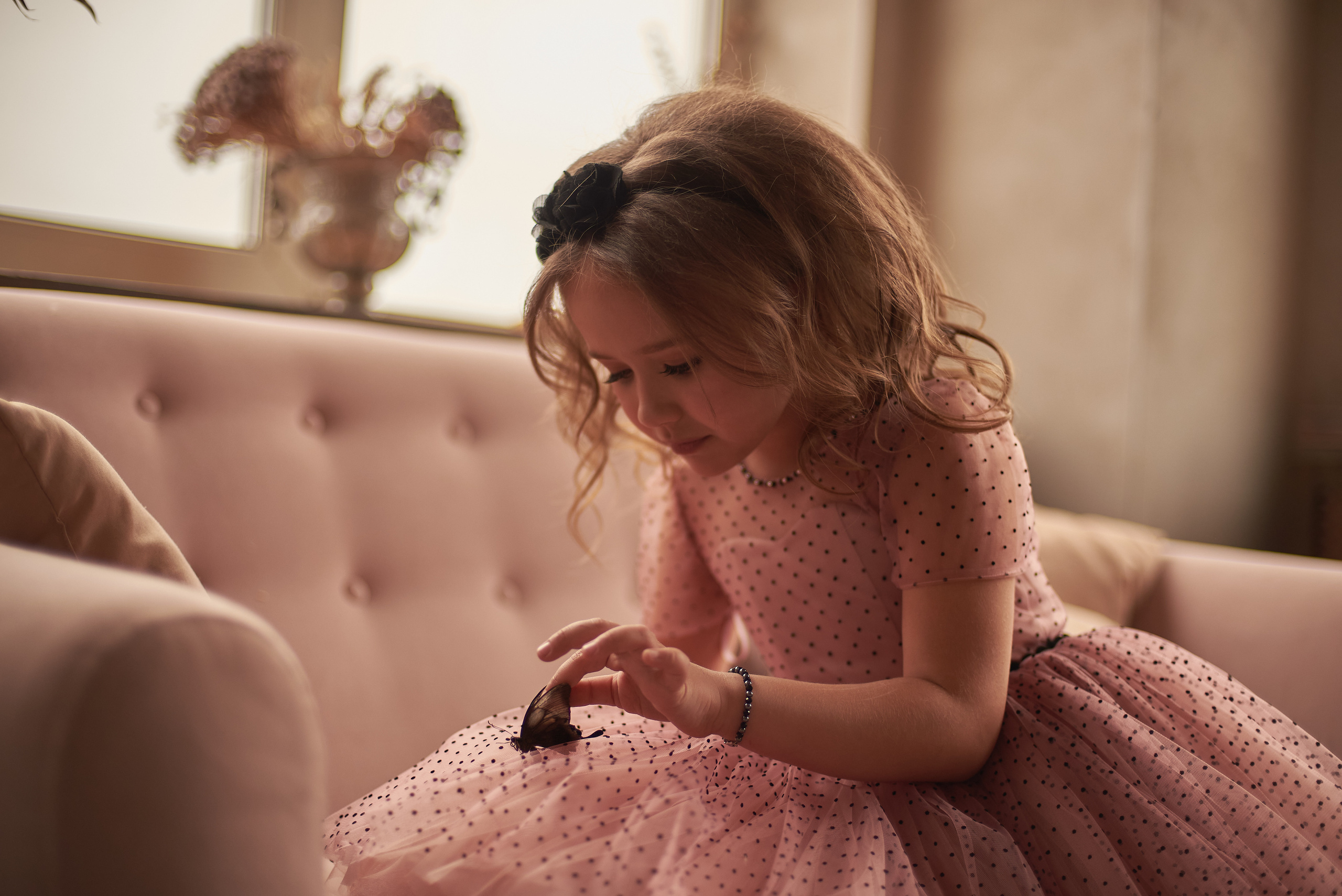 Фотопроет для детей с живыми бабочками в Красноярске. Фотограф в Красноярске Шепелева Мария