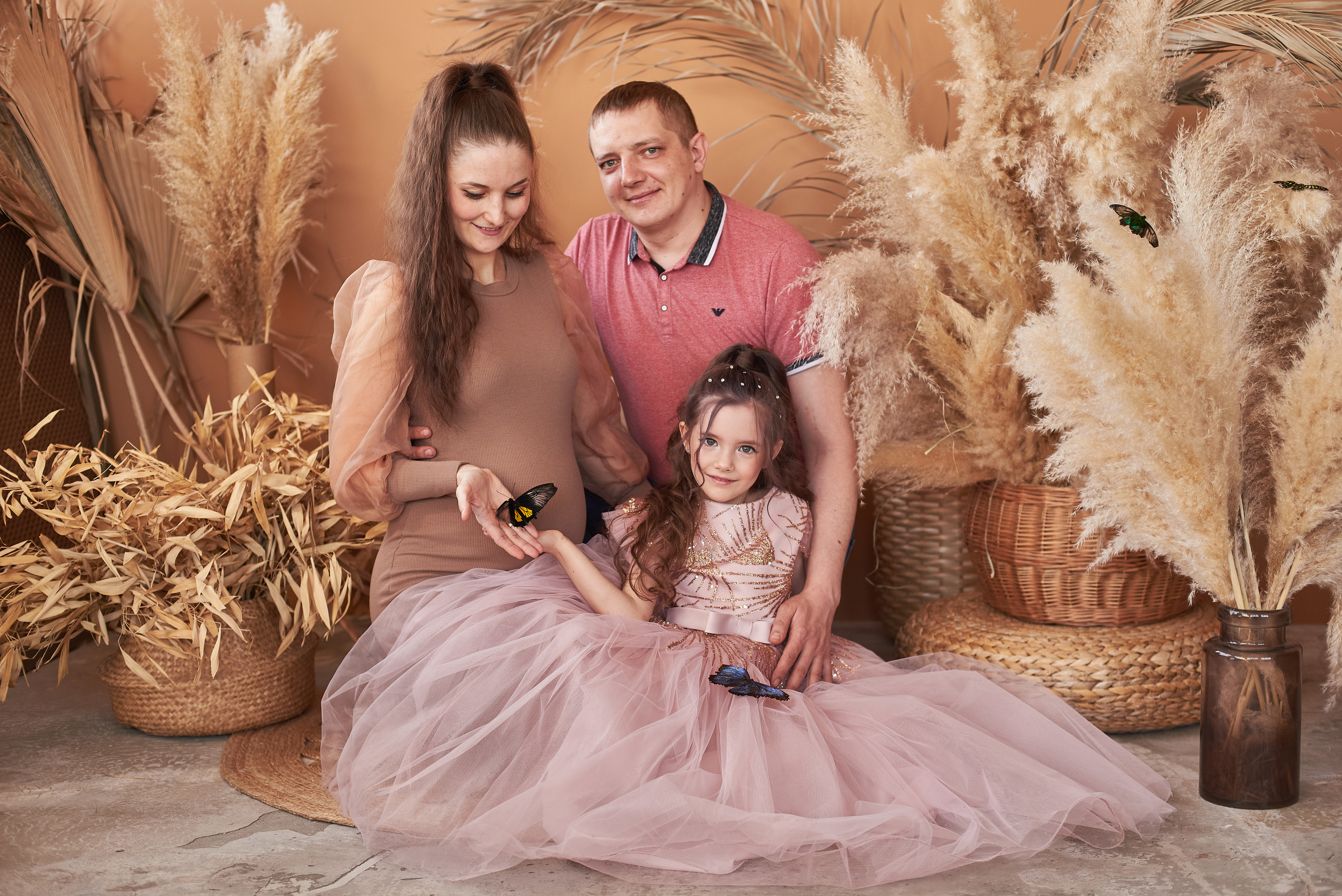 Фотопроет для детей с живыми бабочками в Красноярске. Фотограф в Красноярске Шепелева Мария