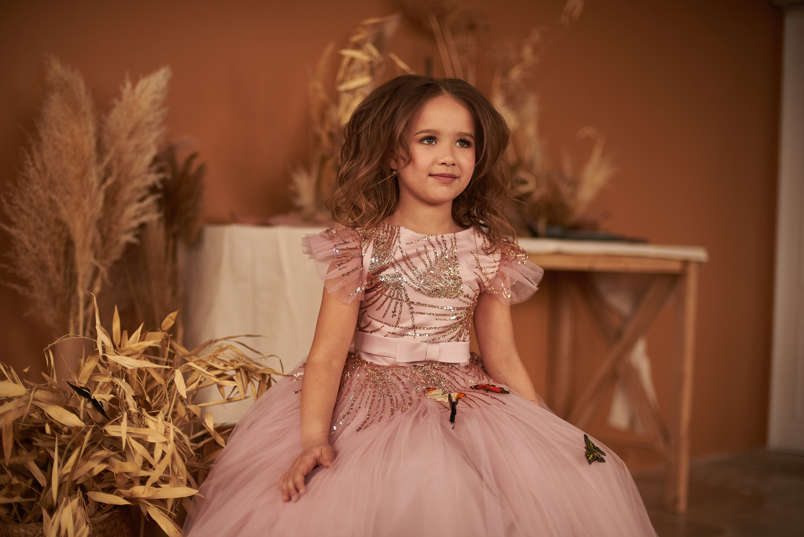 Фотопроет для детей с живыми бабочками в Красноярске. Фотограф в Красноярске Шепелева Мария