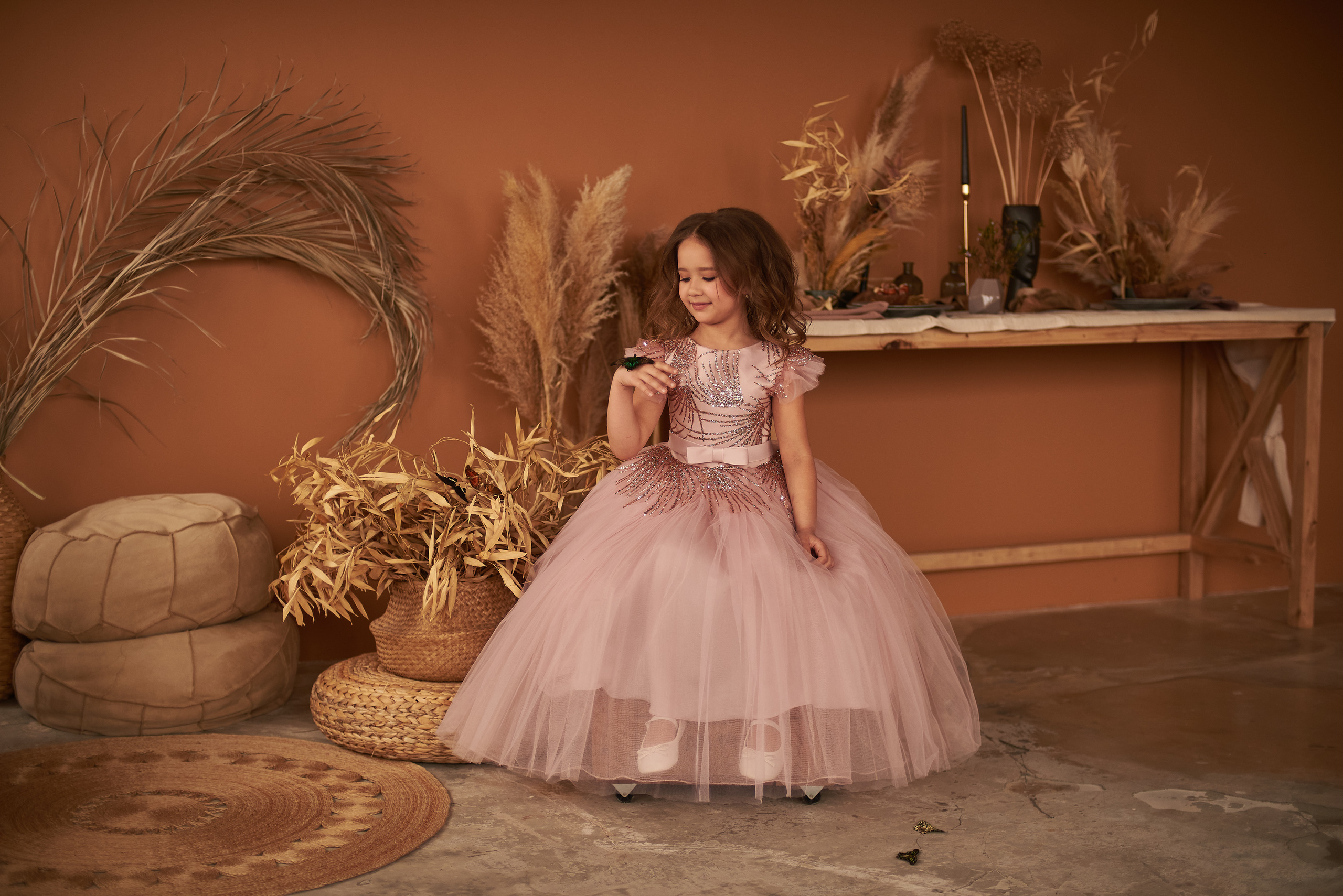 Фотопроет для детей с живыми бабочками в Красноярске. Фотограф в Красноярске Шепелева Мария