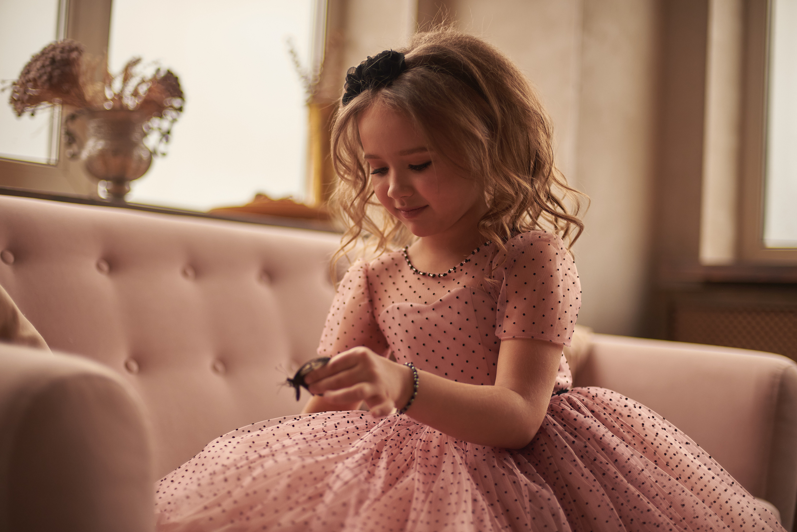 Фотопроет для детей с живыми бабочками в Красноярске. Фотограф в Красноярске Шепелева Мария