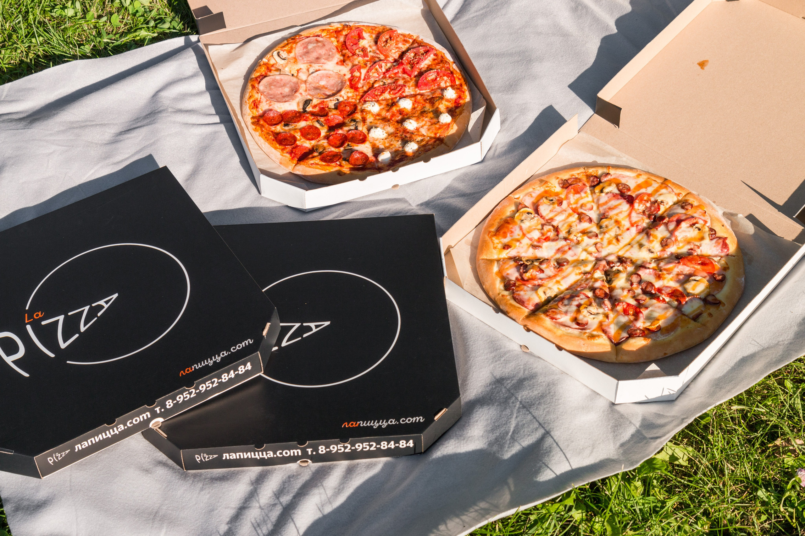 Фотосъёмка пиццы для доставки: кейс LA PIZZA в Воронеже
