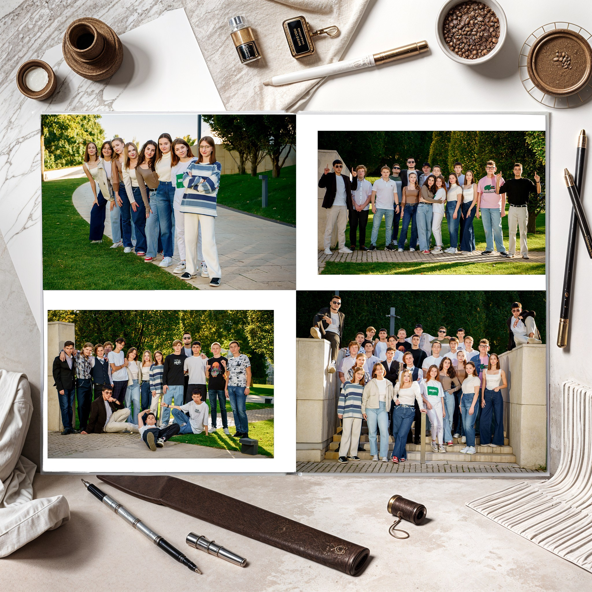 «Мрамор» Выпускной альбом для 9-11кл и ВУЗов_V.I.P. Фотографы из солнечного Краснодара Вадим и Надежда Митус