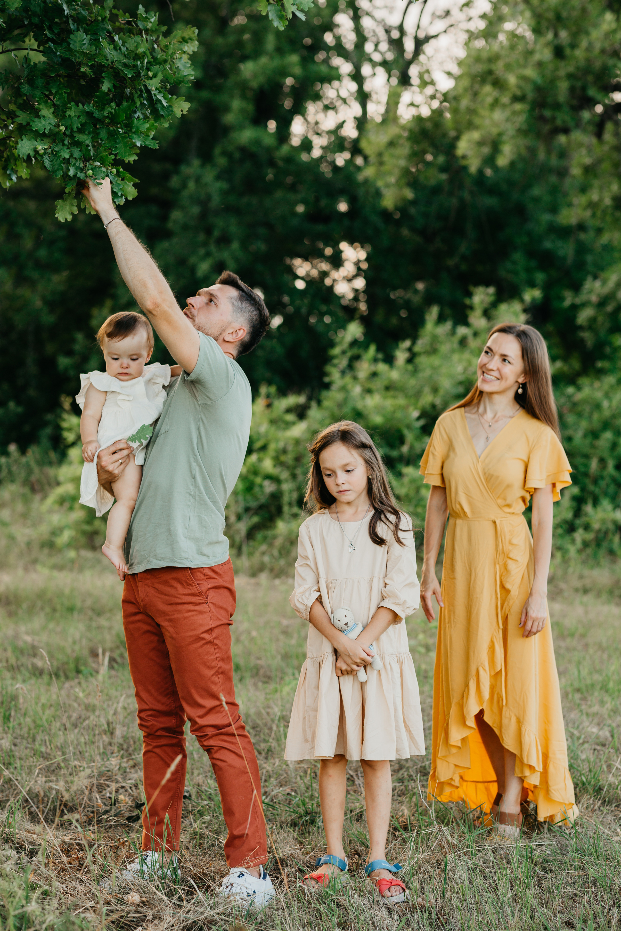 Летняя сьемка веселой семьи Андрея и Росаны. Основная