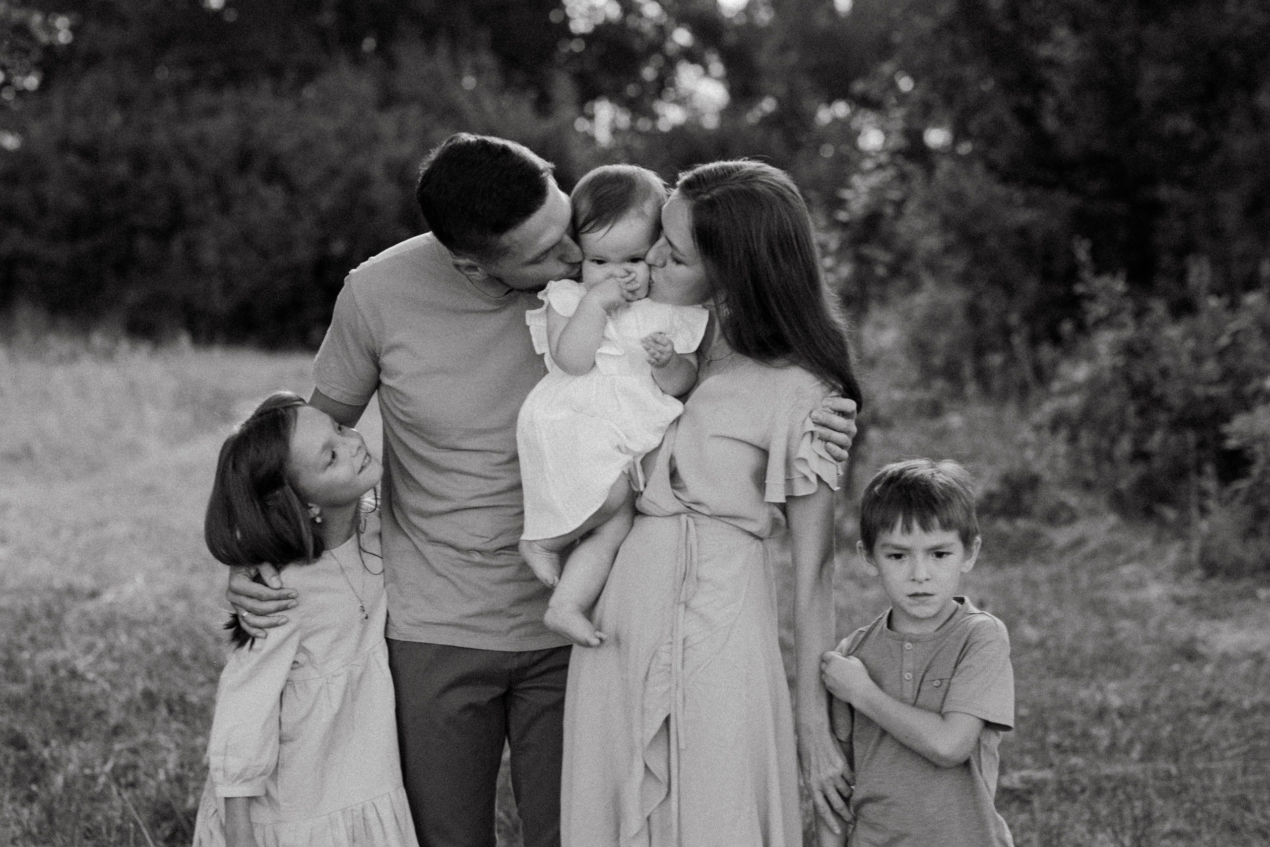 Летняя сьемка веселой семьи Андрея и Росаны. Основная