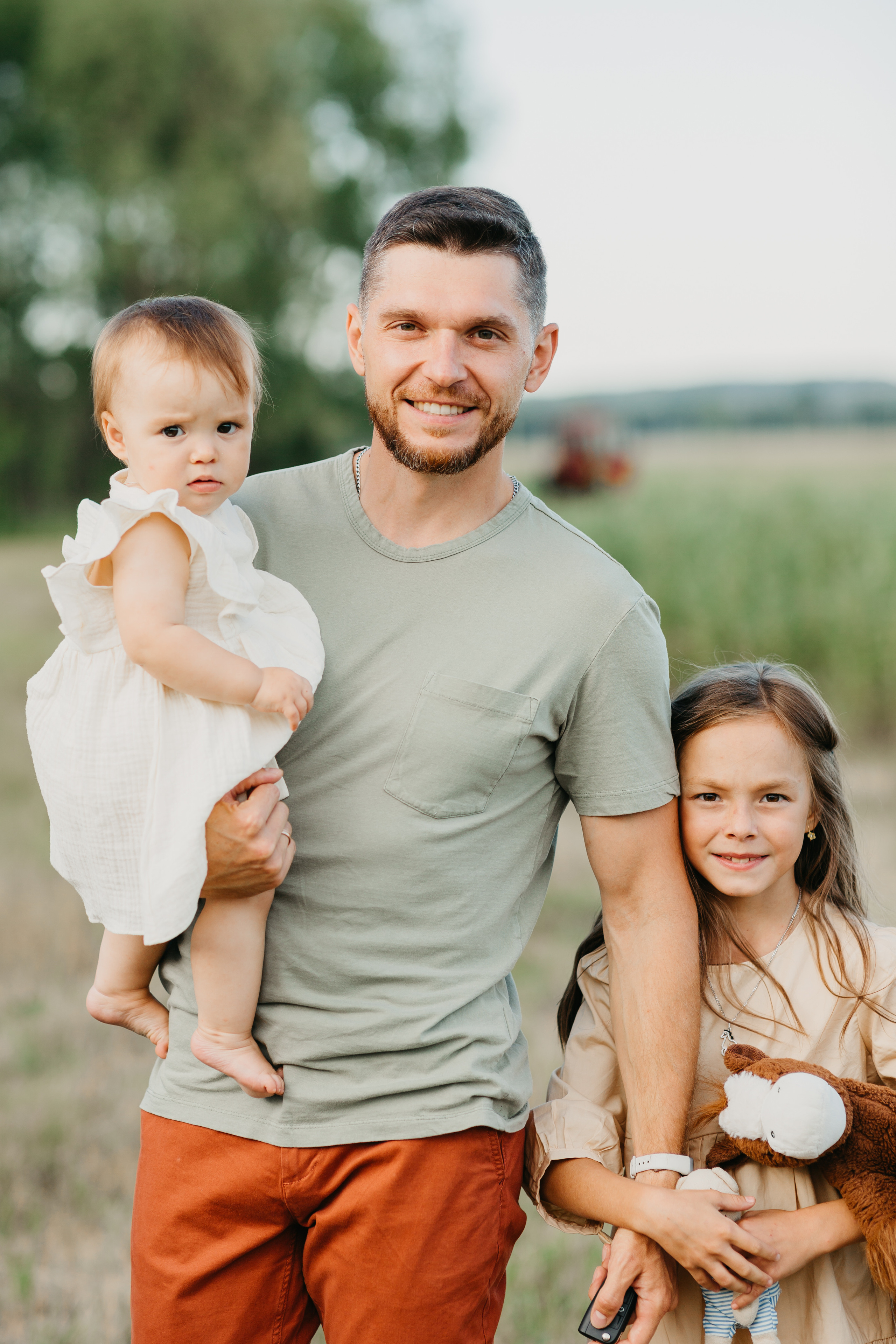 Летняя сьемка веселой семьи Андрея и Росаны. Основная