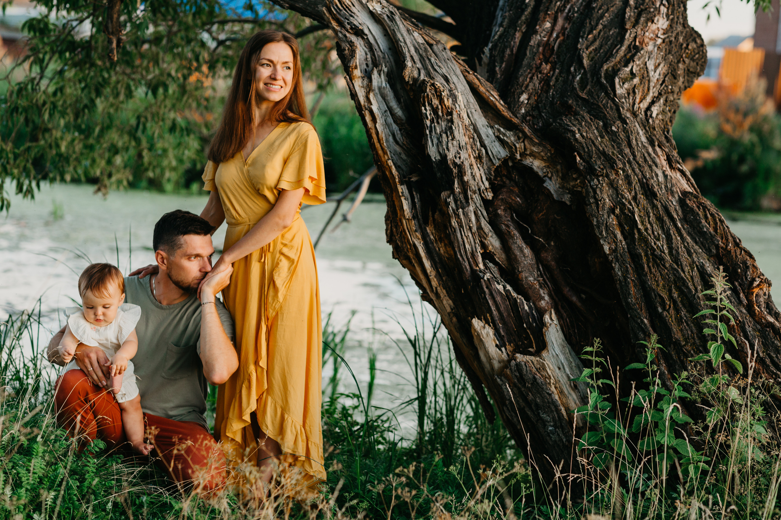 Летняя сьемка веселой семьи Андрея и Росаны. Основная