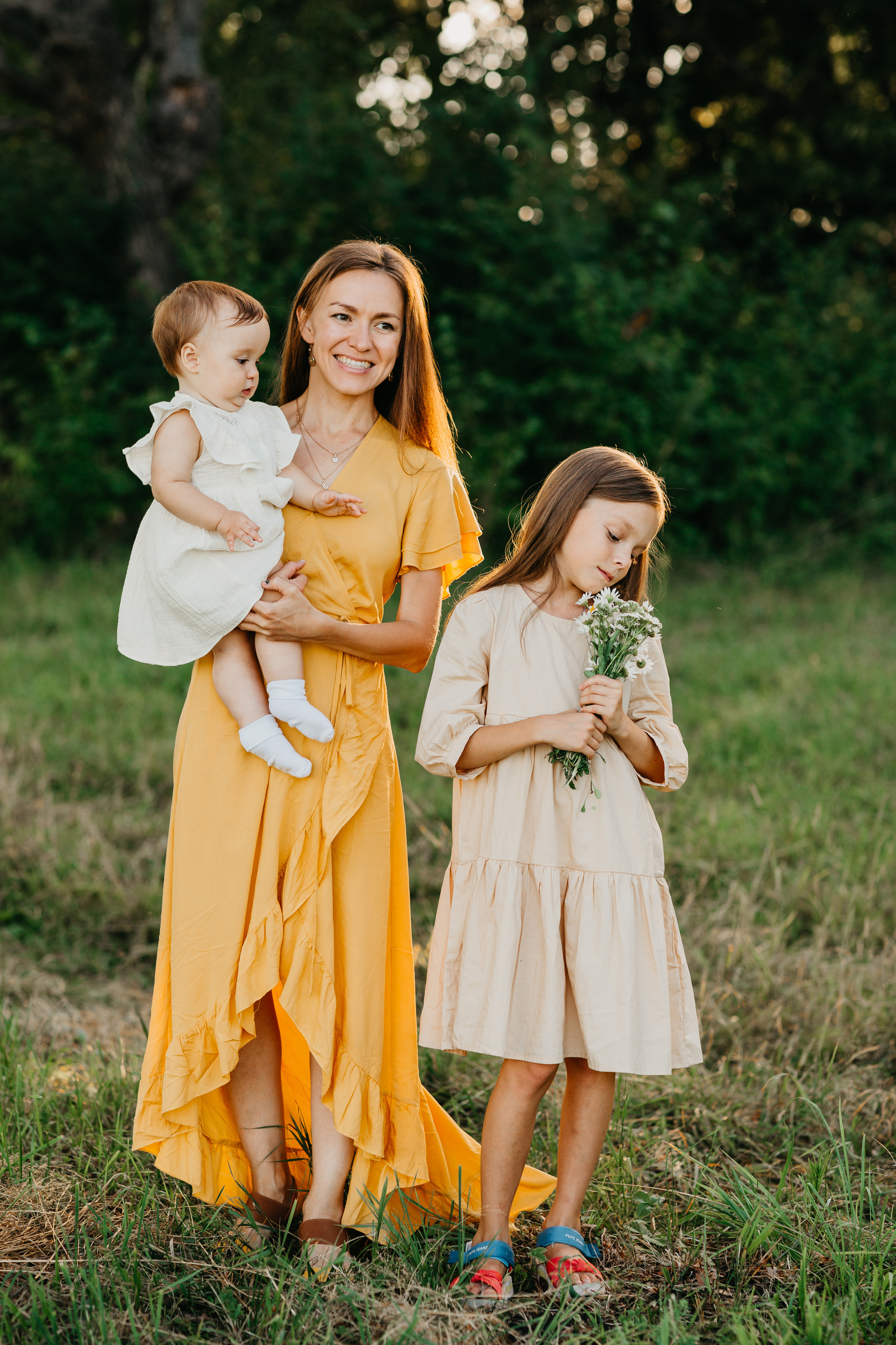 Летняя сьемка веселой семьи Андрея и Росаны. Основная