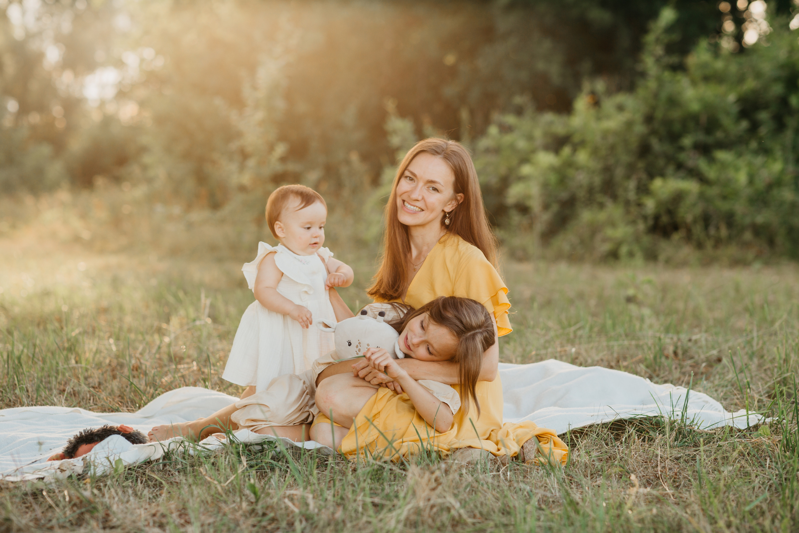 Летняя сьемка веселой семьи Андрея и Росаны. Основная