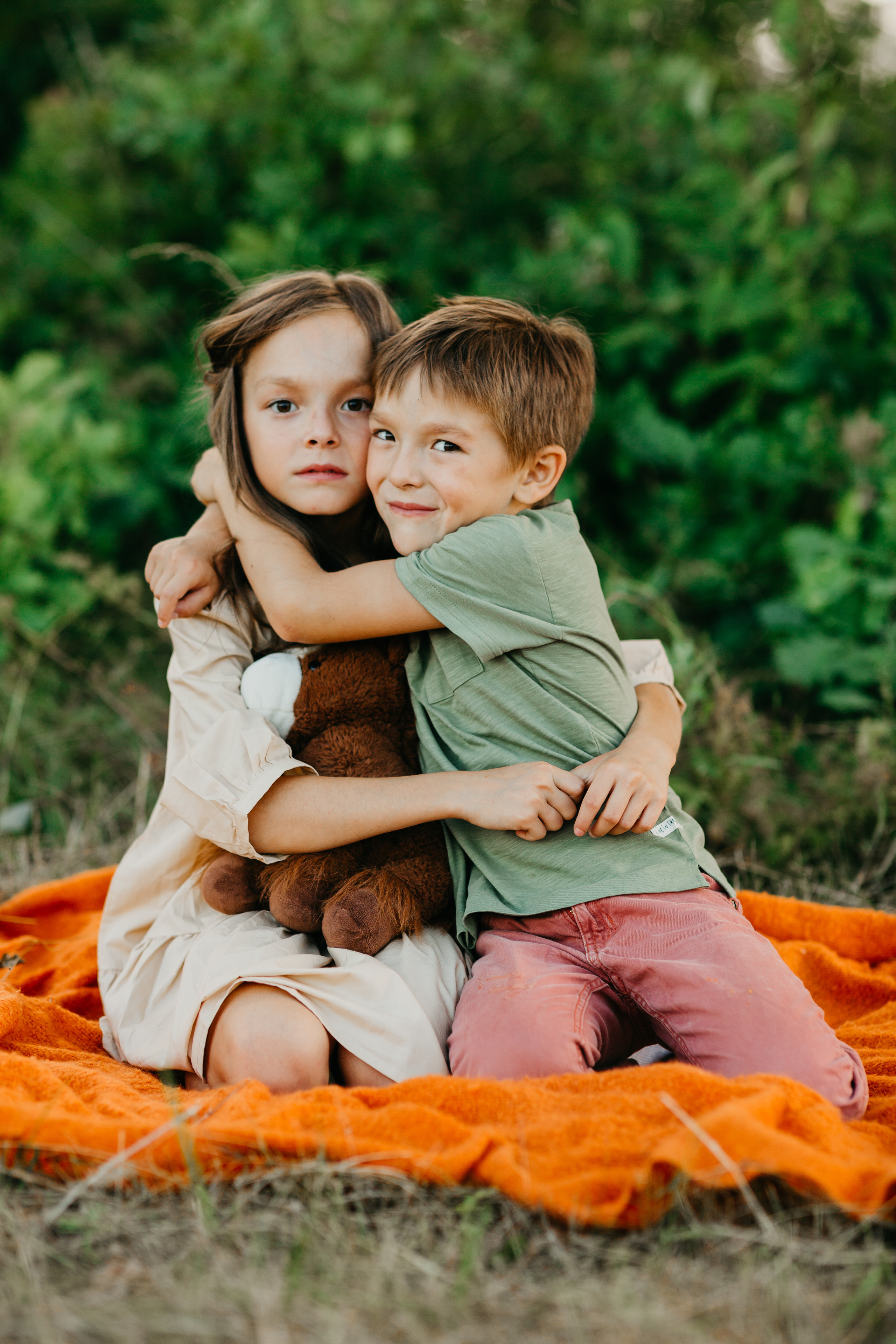 Летняя сьемка веселой семьи Андрея и Росаны. Основная