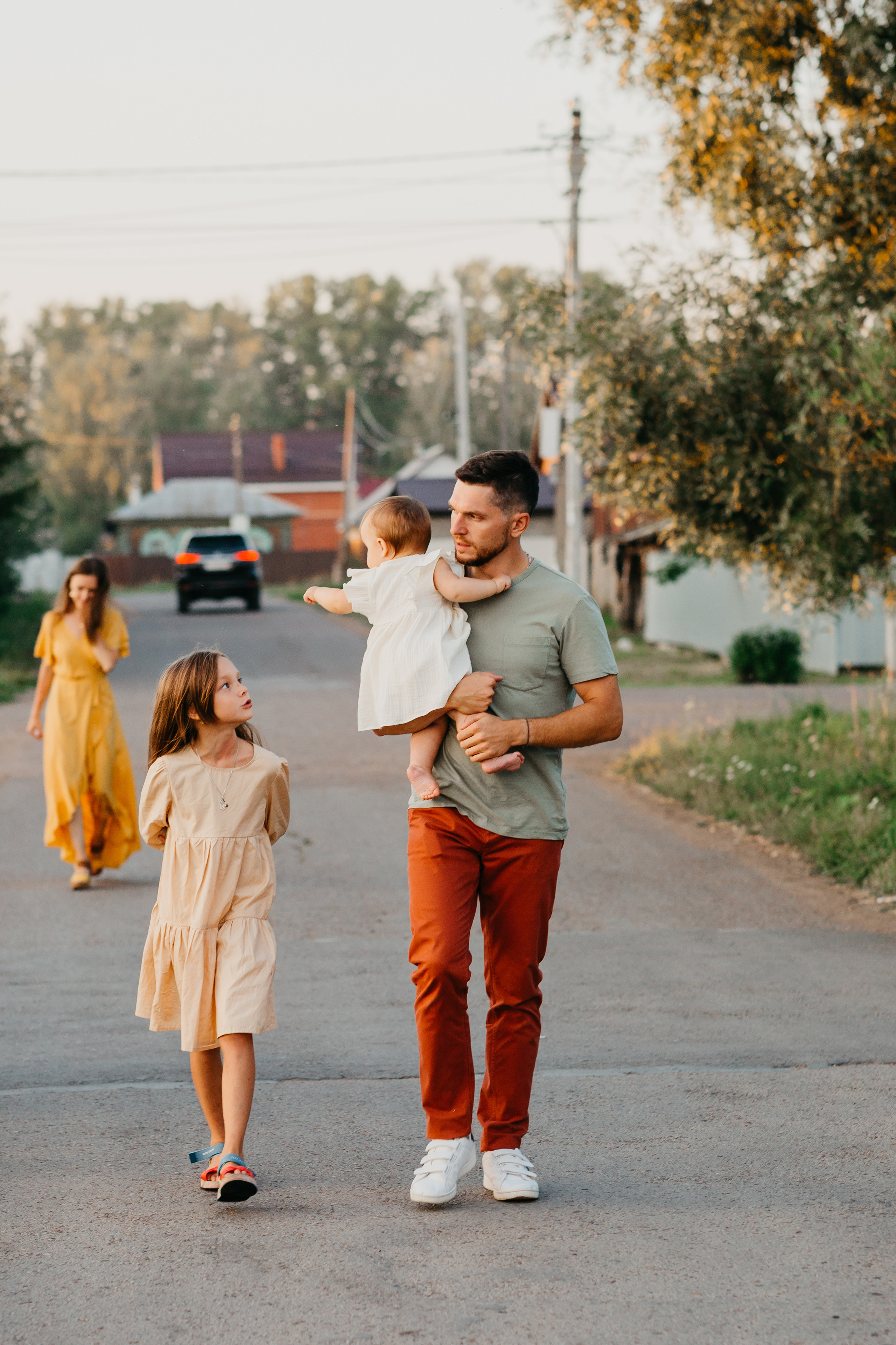 Летняя сьемка веселой семьи Андрея и Росаны. Основная