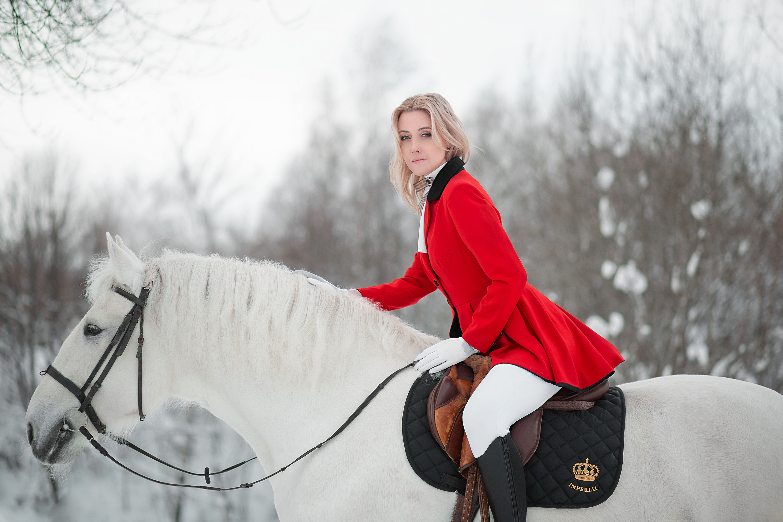 Фотосессия Анны и Воробья 09.01.22. Фотосессия с лошадьми в Нижнем Новгороде