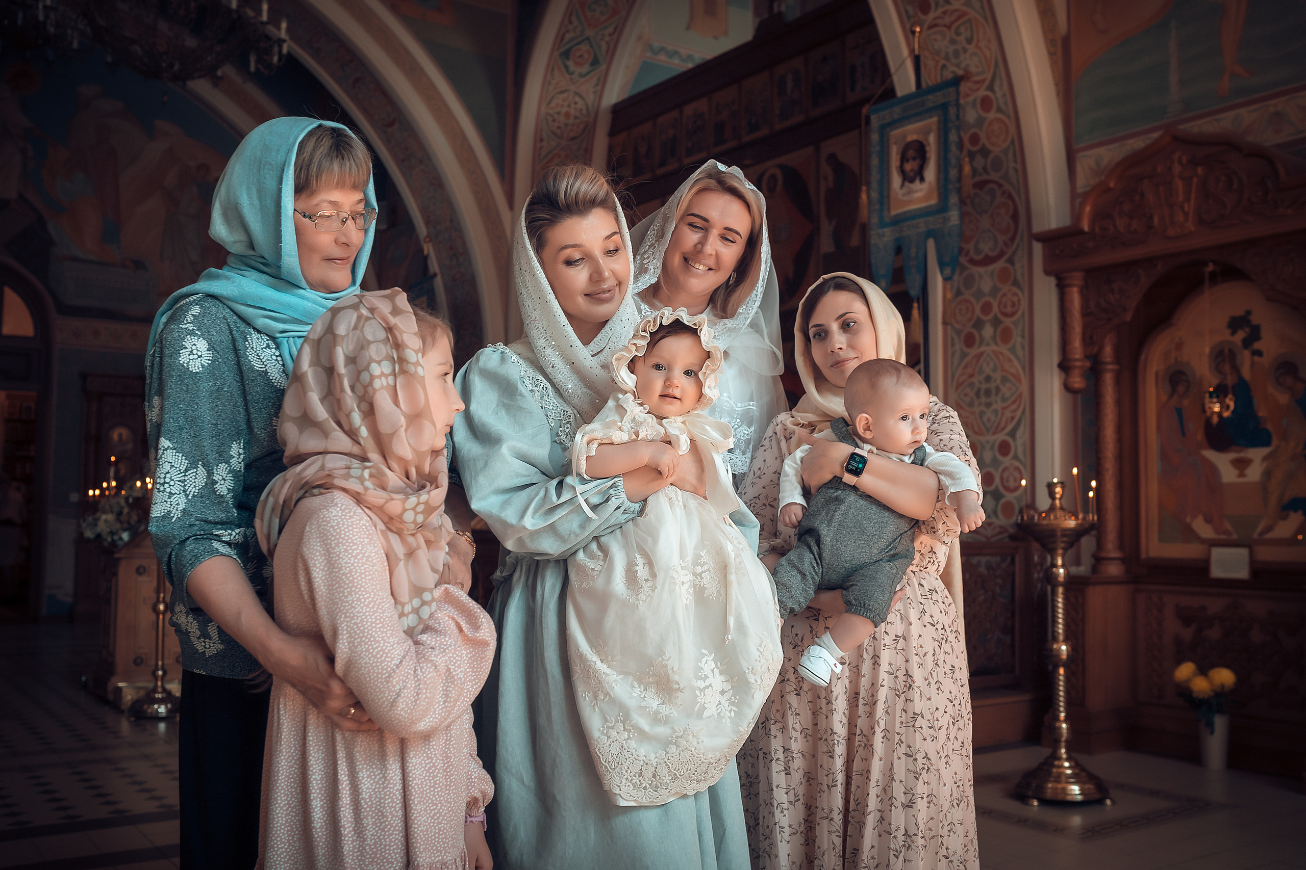 Таинство Крещения Милы. Фотограф на Крещение и Венчание в Красноярске Рамазанова Юлия