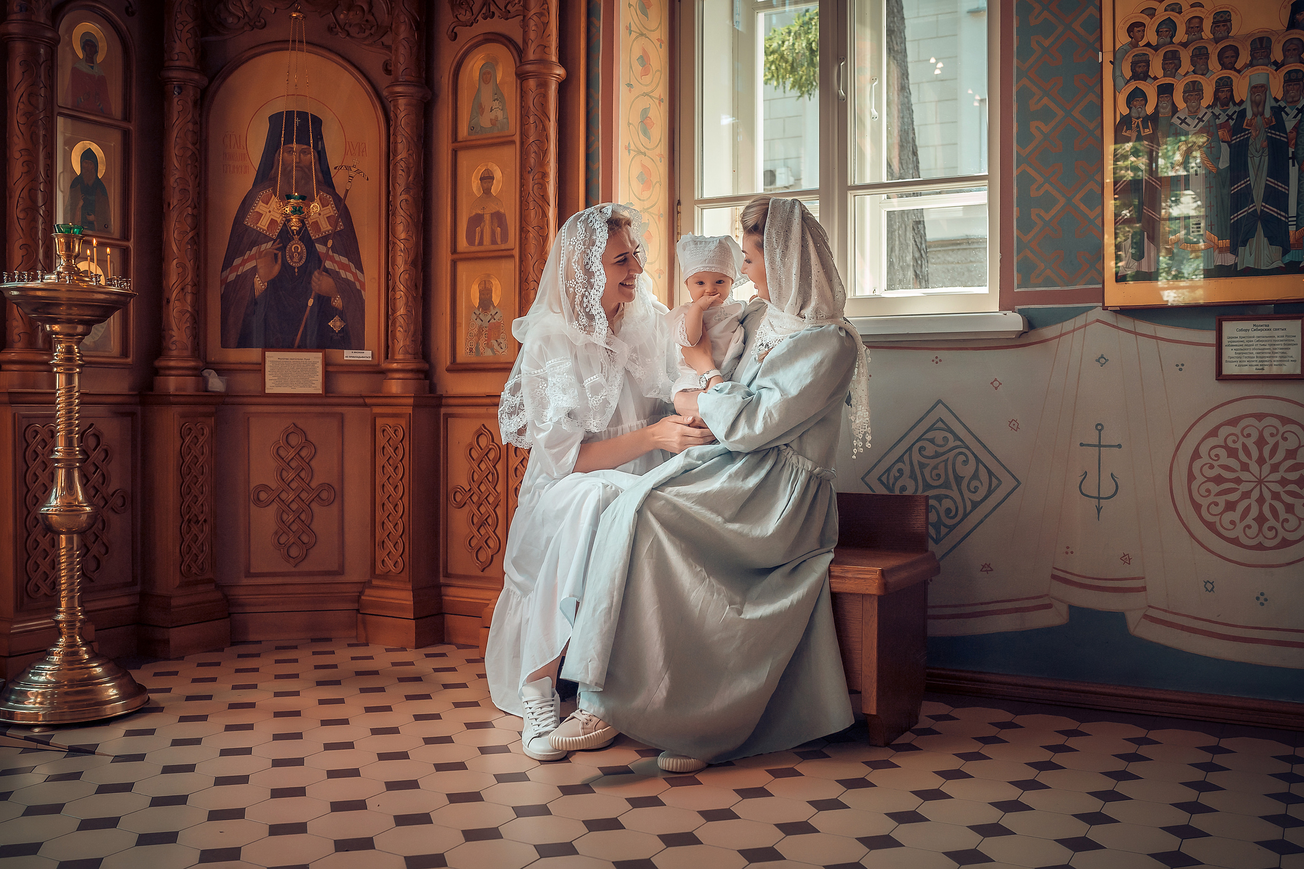 Таинство Крещения Милы. Фотограф на Крещение и Венчание в Красноярске Рамазанова Юлия