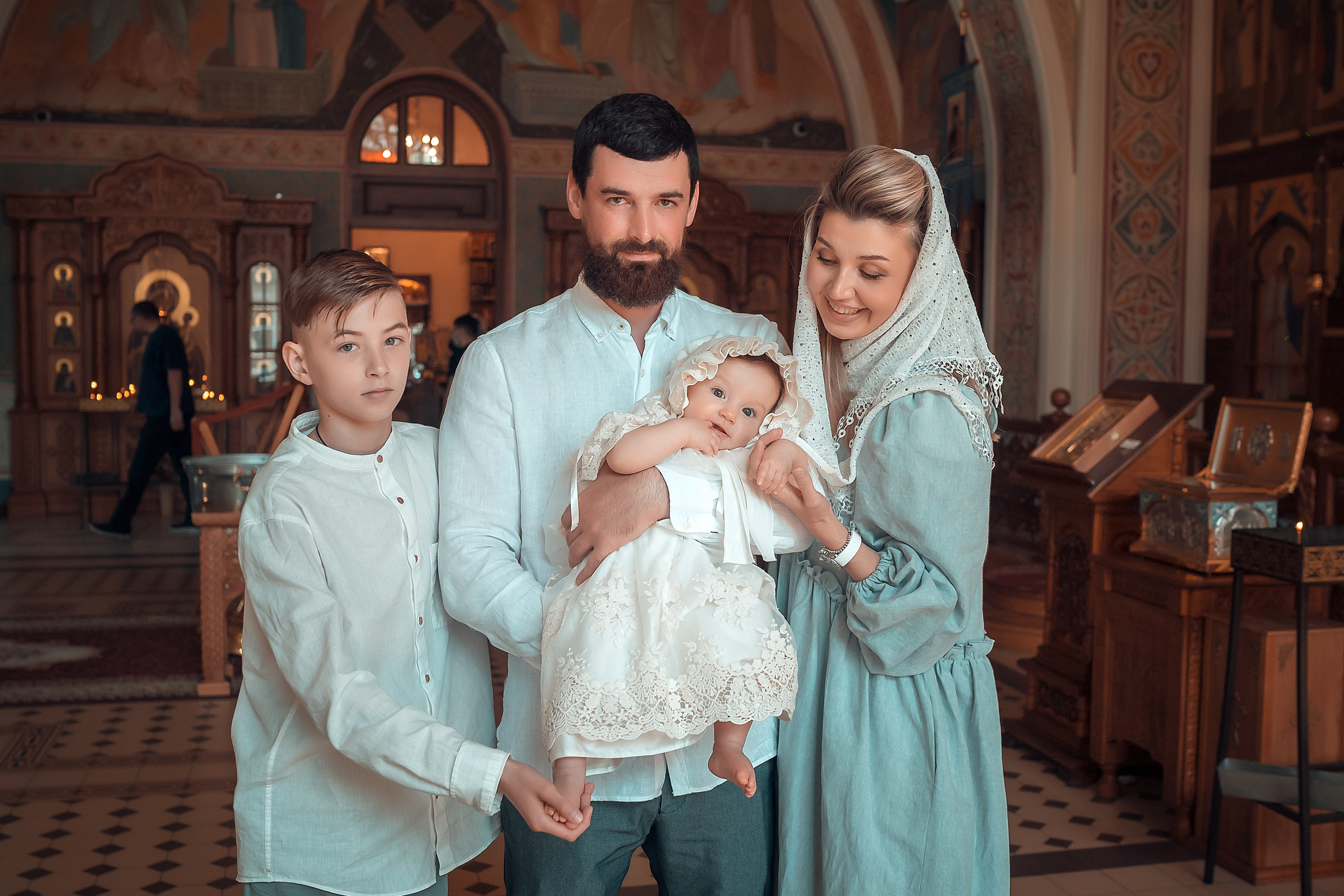 Таинство Крещения Милы. Фотограф на Крещение и Венчание в Красноярске Рамазанова Юлия