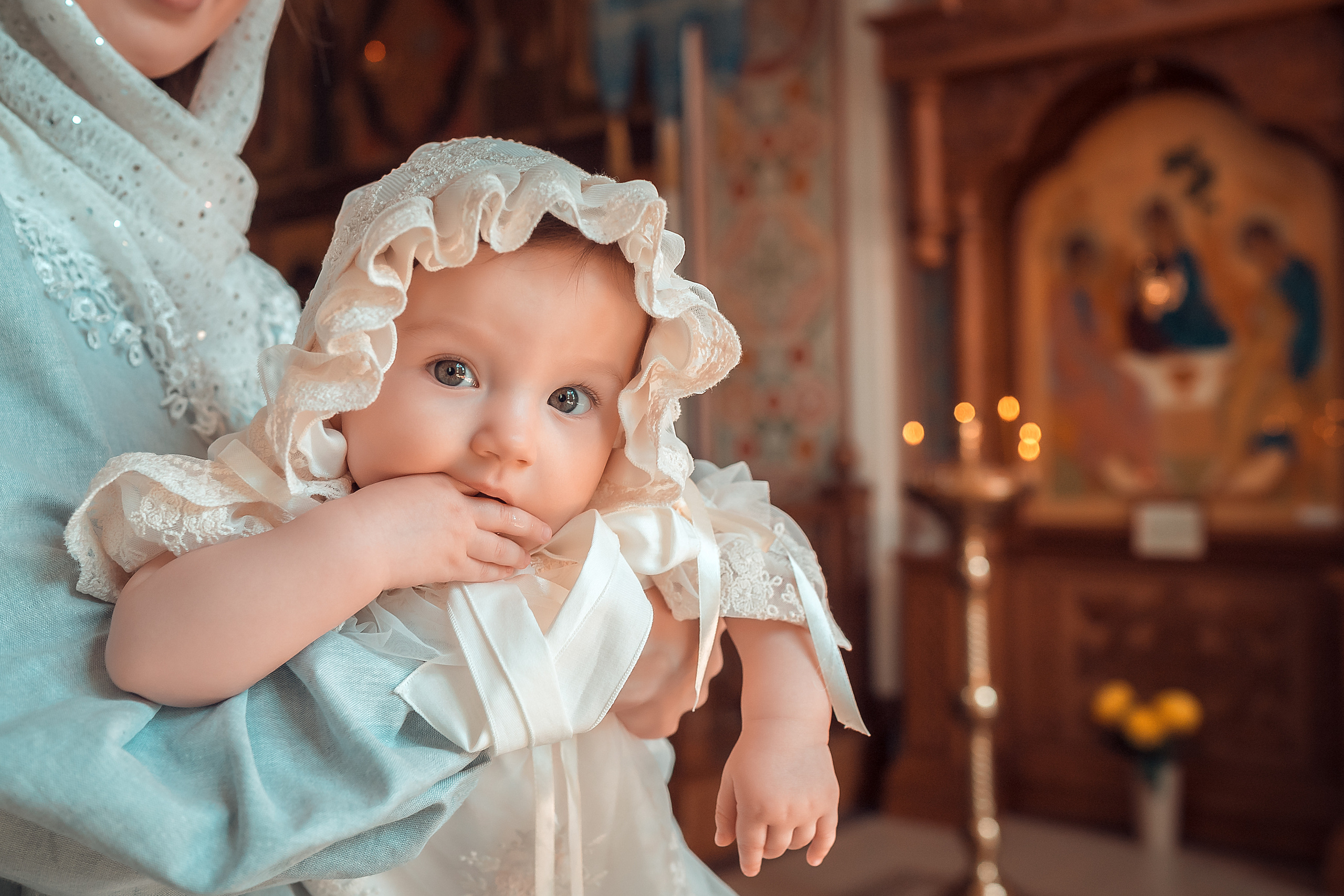 Таинство Крещения Милы. Фотограф на Крещение и Венчание в Красноярске Рамазанова Юлия