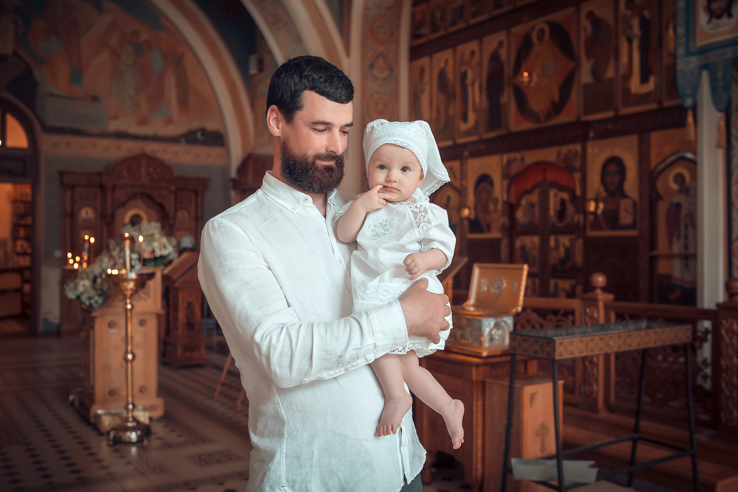 Таинство Крещения Милы. Фотограф на Крещение и Венчание в Красноярске Рамазанова Юлия