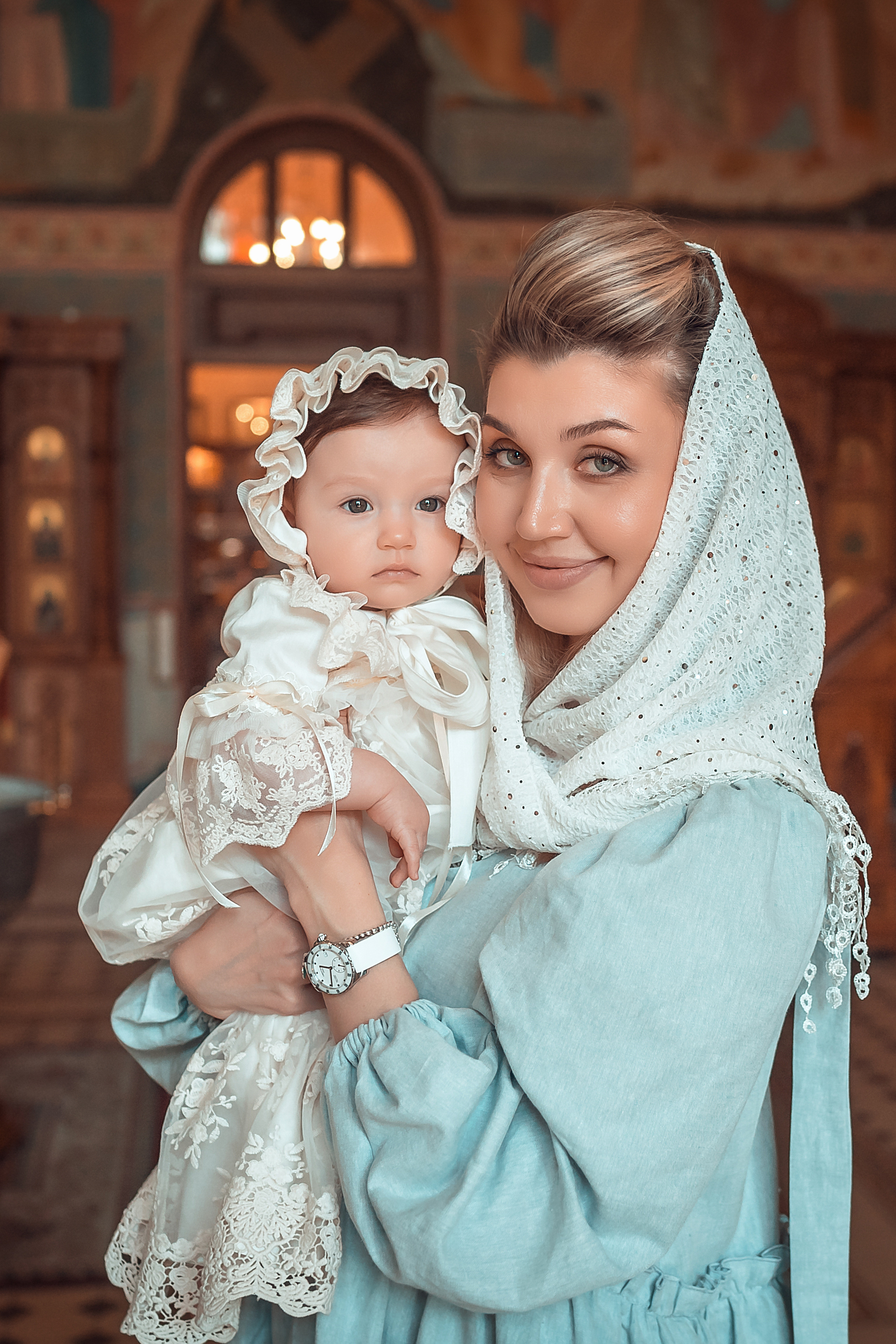 Таинство Крещения Милы. Фотограф на Крещение и Венчание в Красноярске Рамазанова Юлия