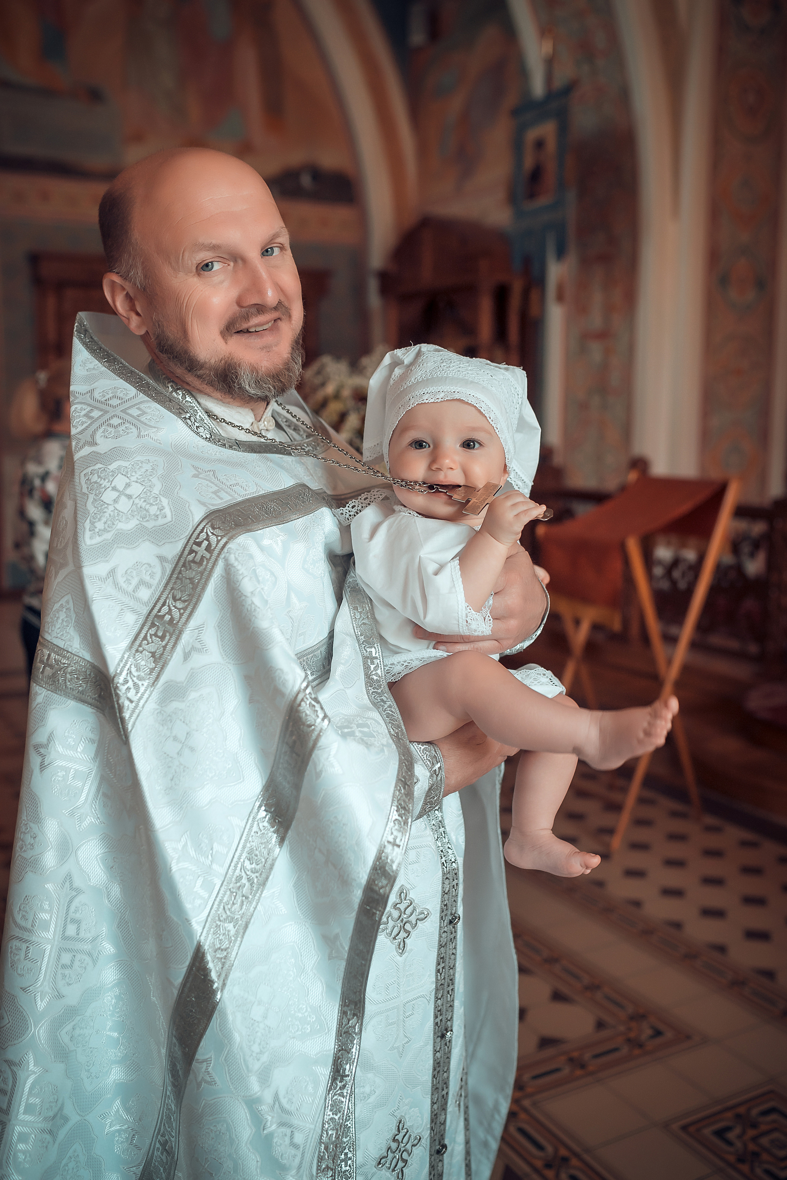 Таинство Крещения Милы. Фотограф на Крещение и Венчание в Красноярске Рамазанова Юлия