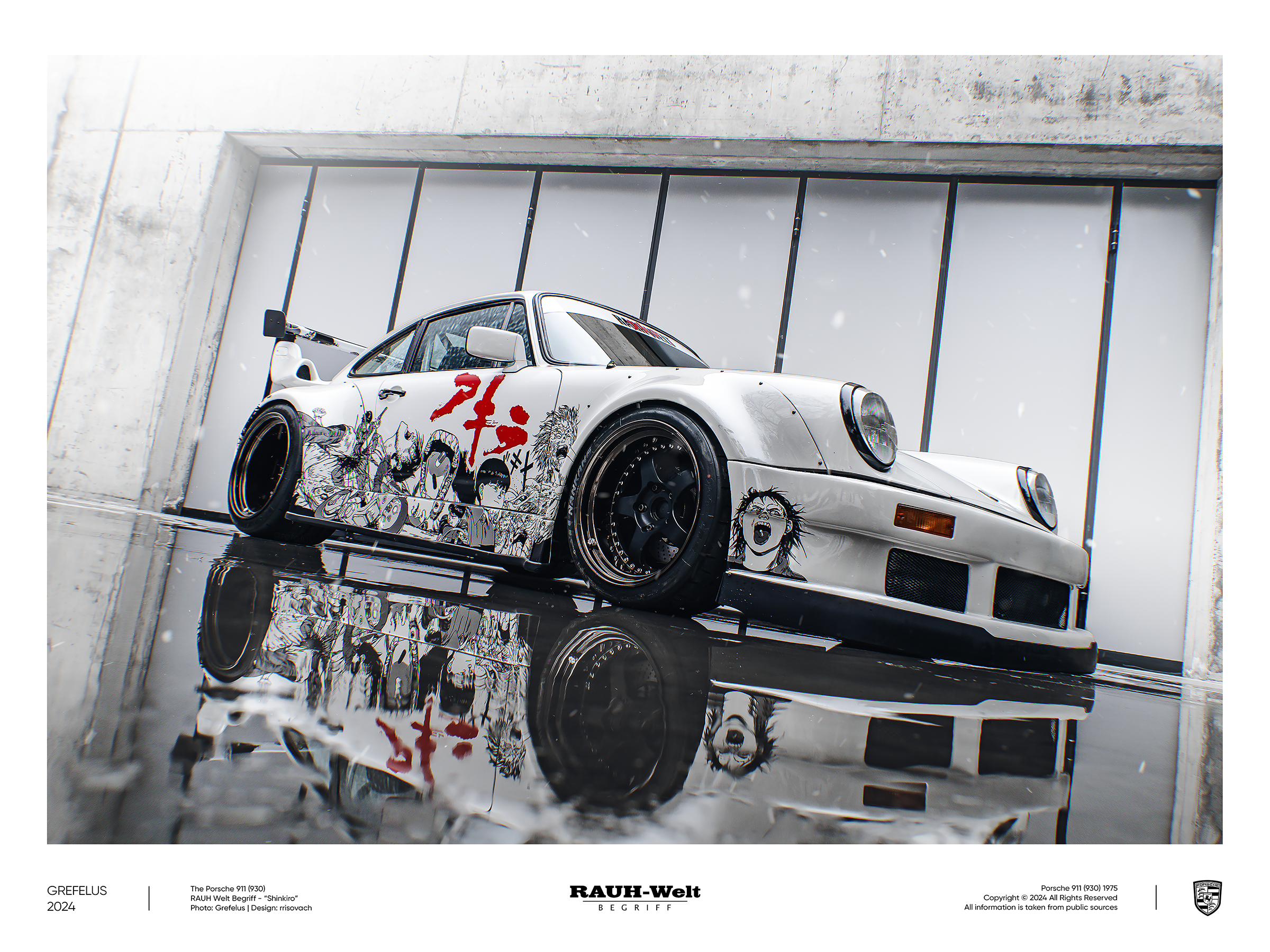 Porsche 911 x RWB «Shinkiro» — 2024. Grefelus